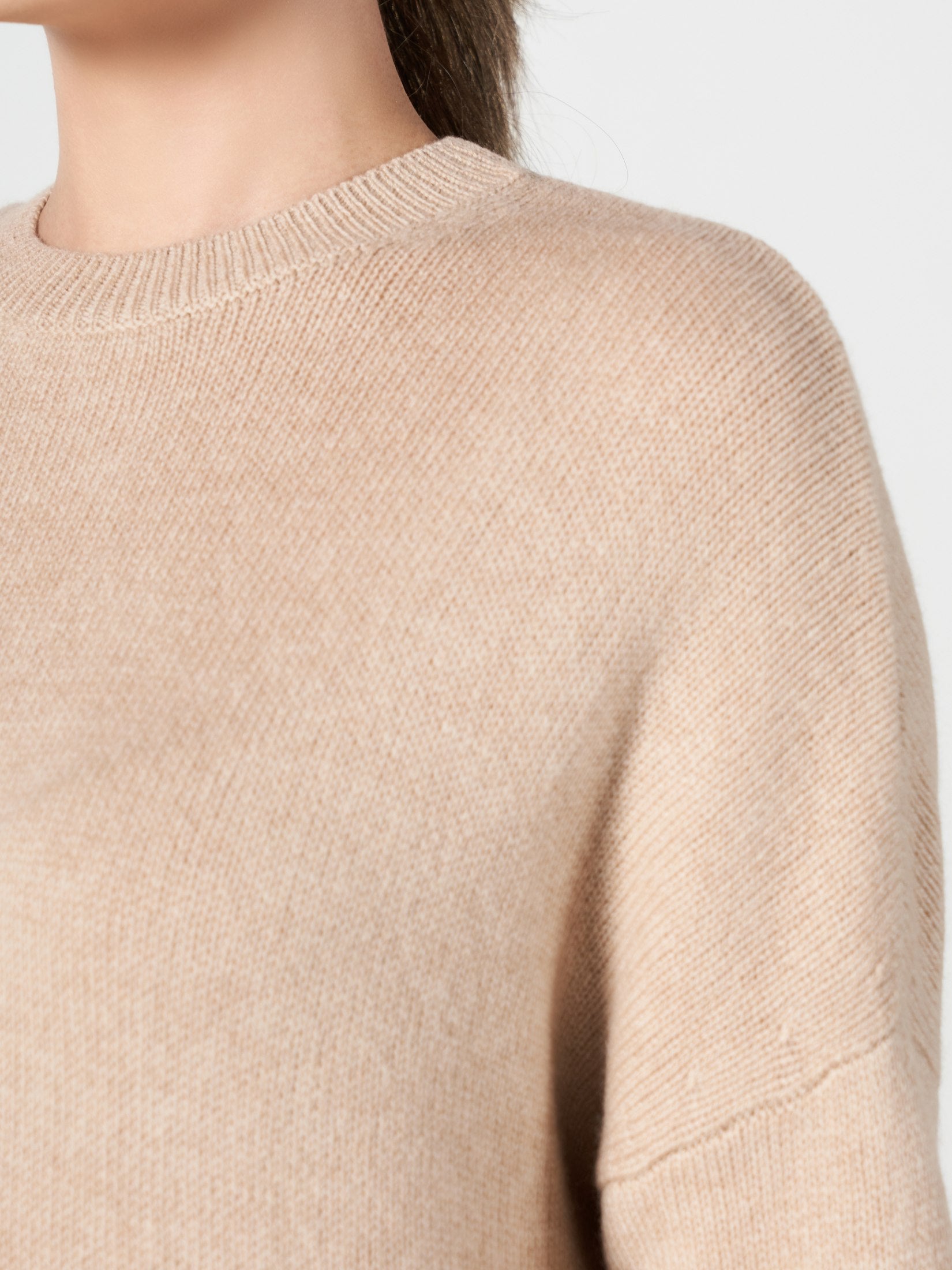Cashmere One Pocket Loose Dress