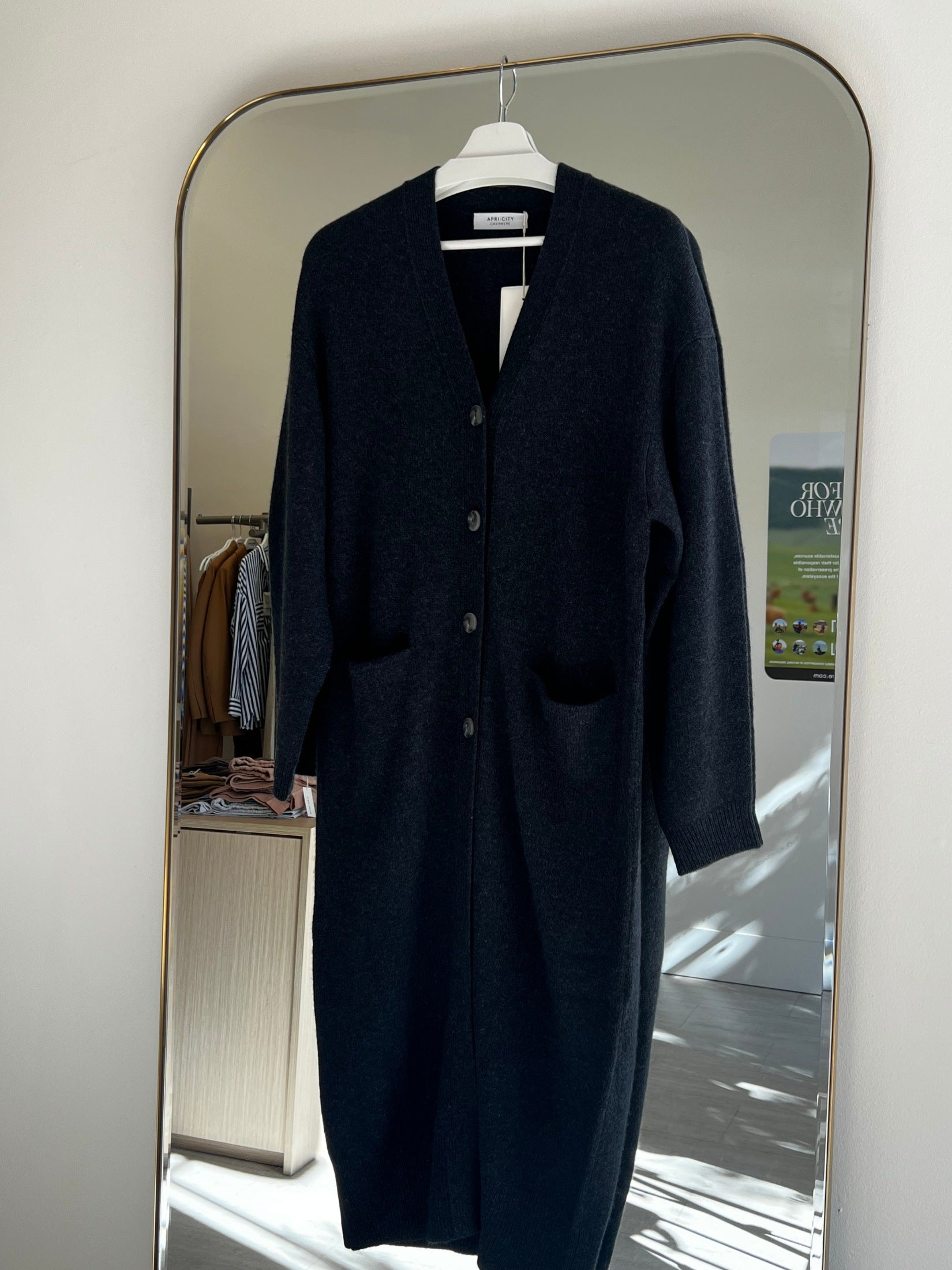 Cashmere Long Cardigan