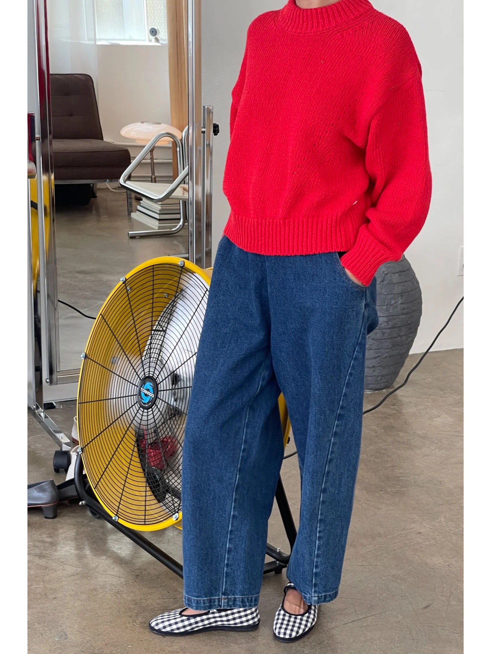 Zoe Cotton Sweater