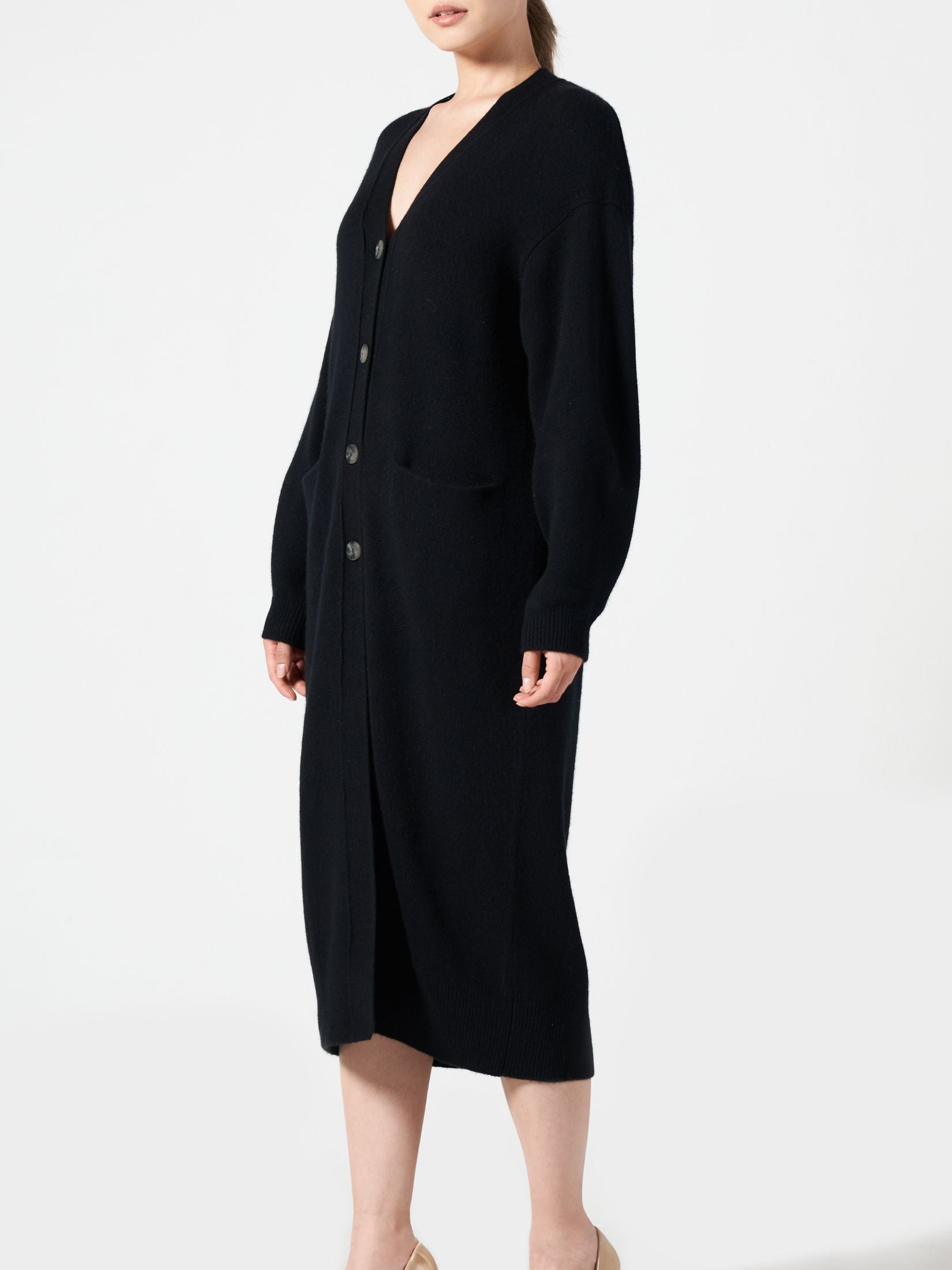 Cashmere Long Cardigan