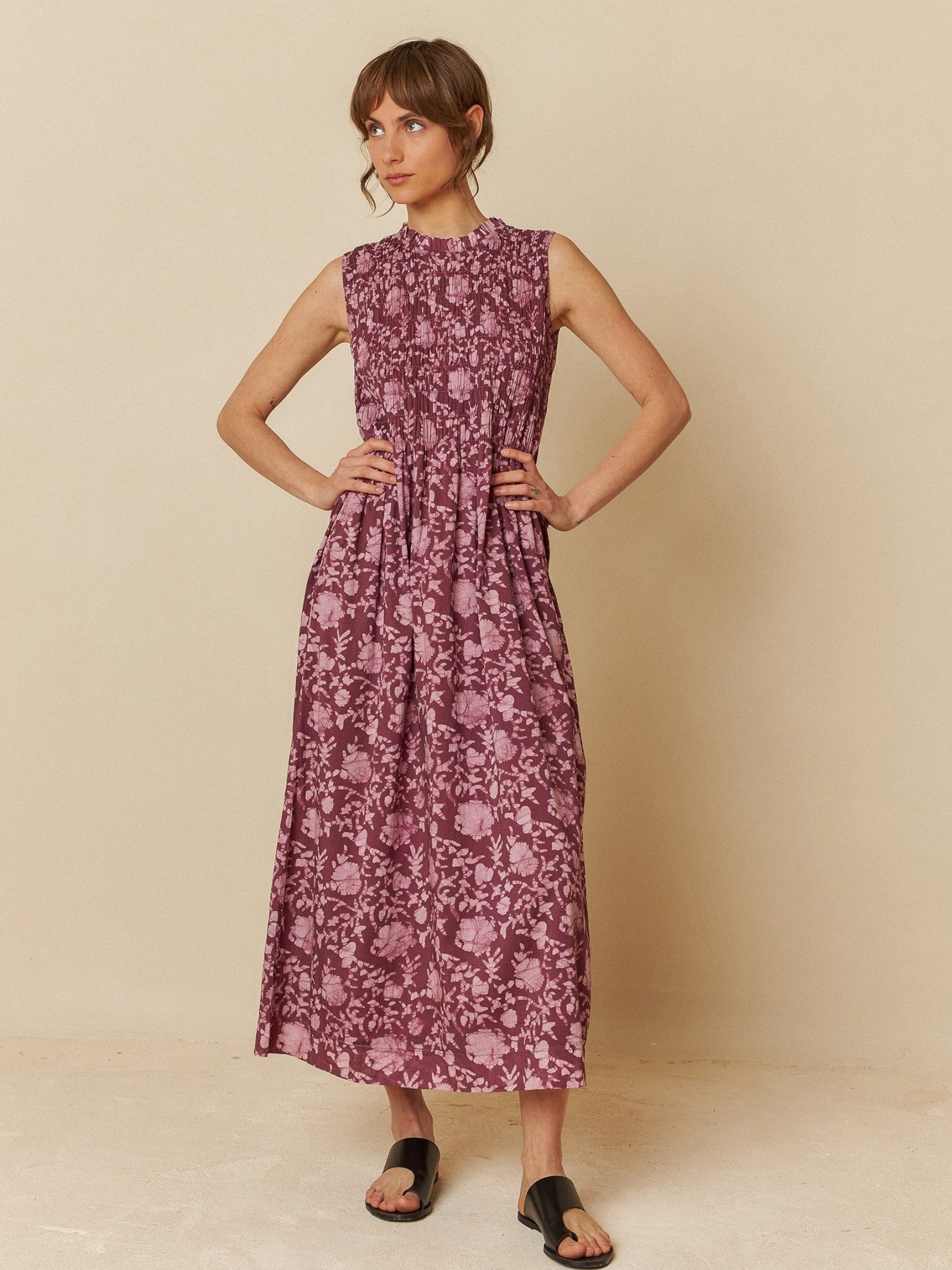 Indigo Organic Cotton Dress