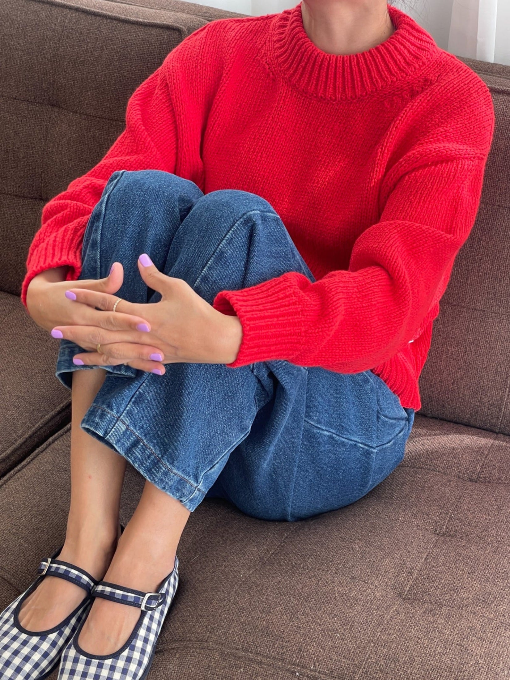 Zoe Cotton Sweater