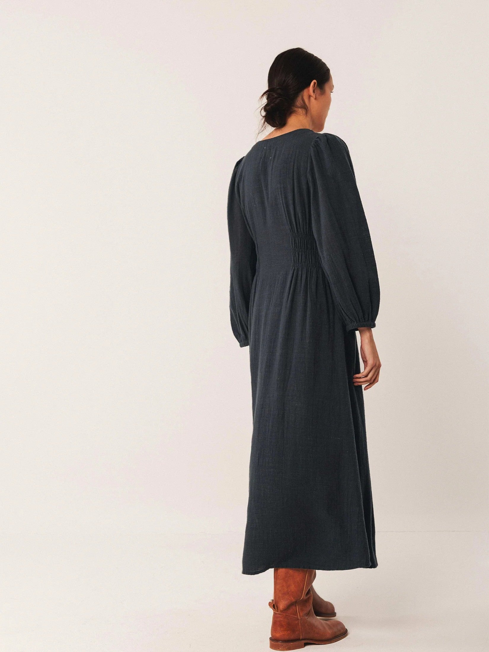 Crepe Cotton Dress