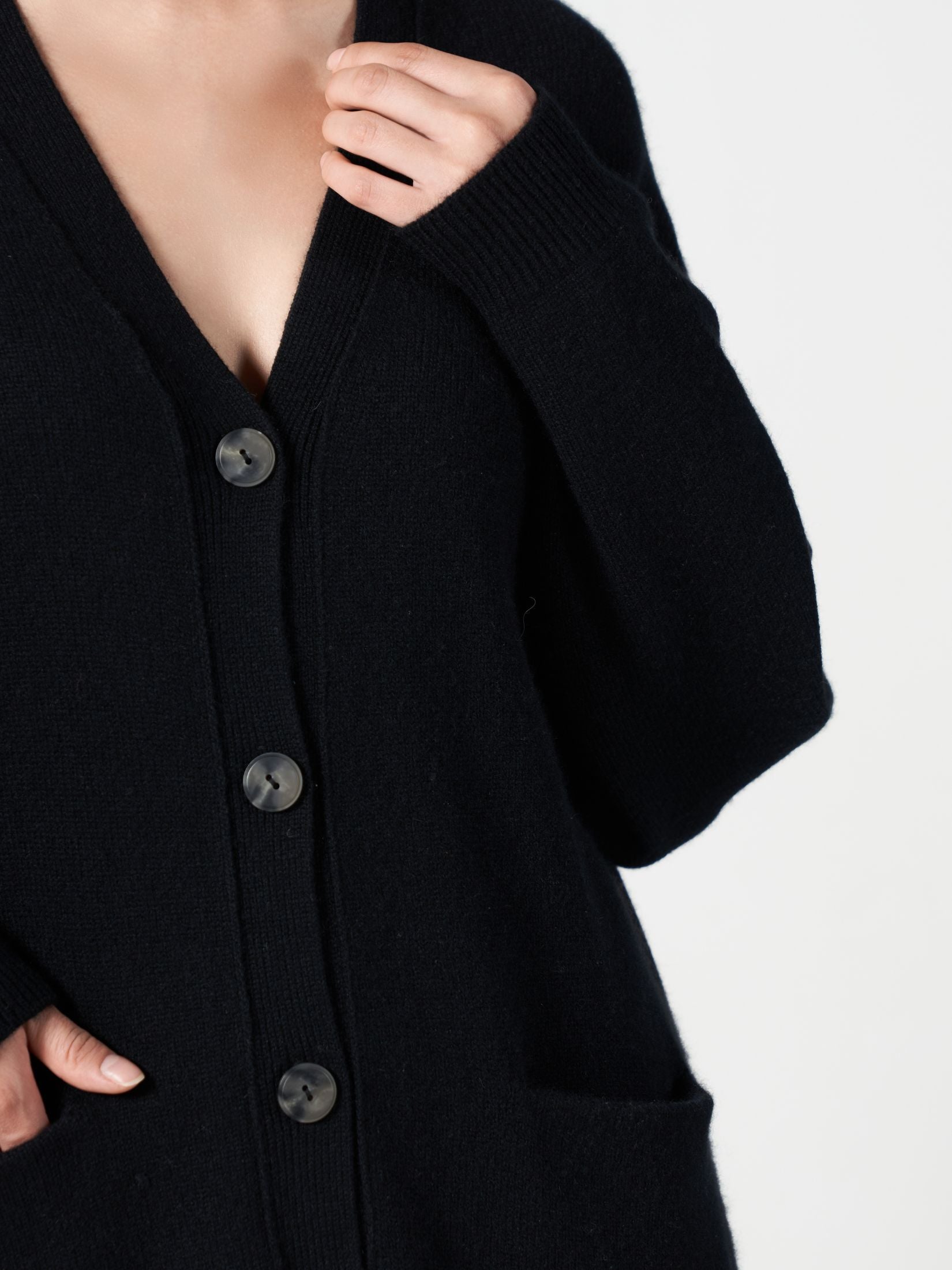 Cashmere Long Cardigan
