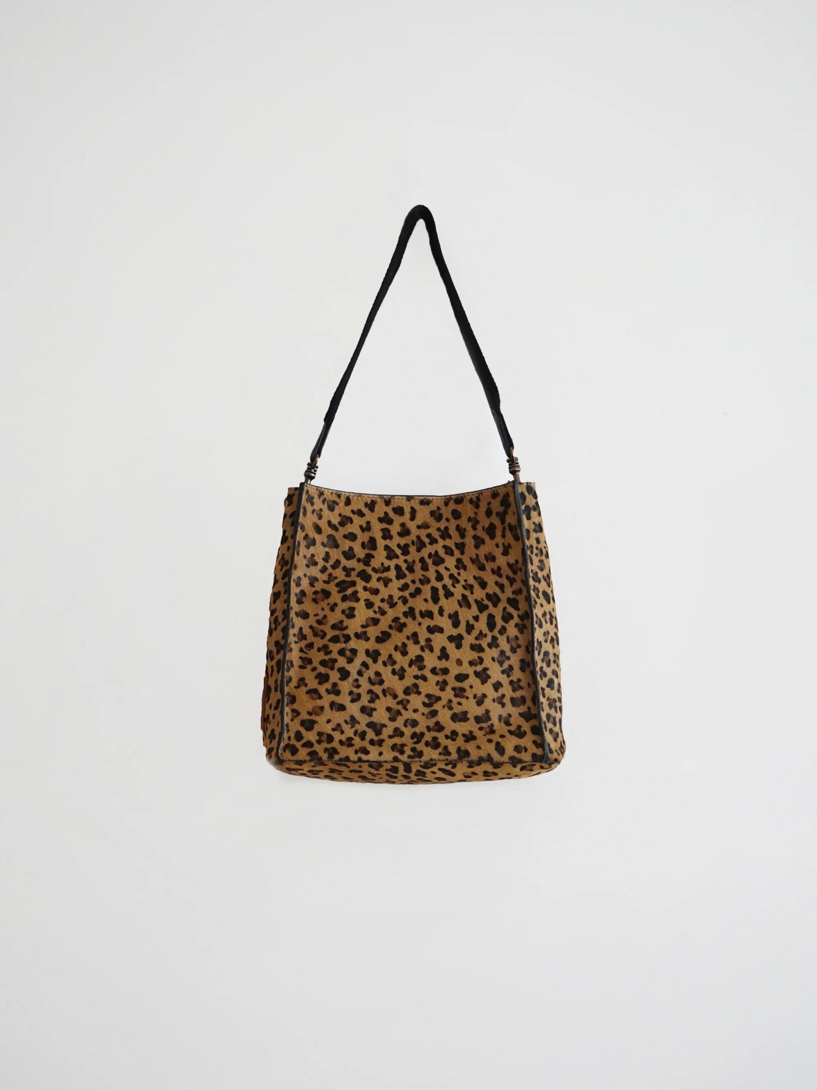 Leather Bucket Tote