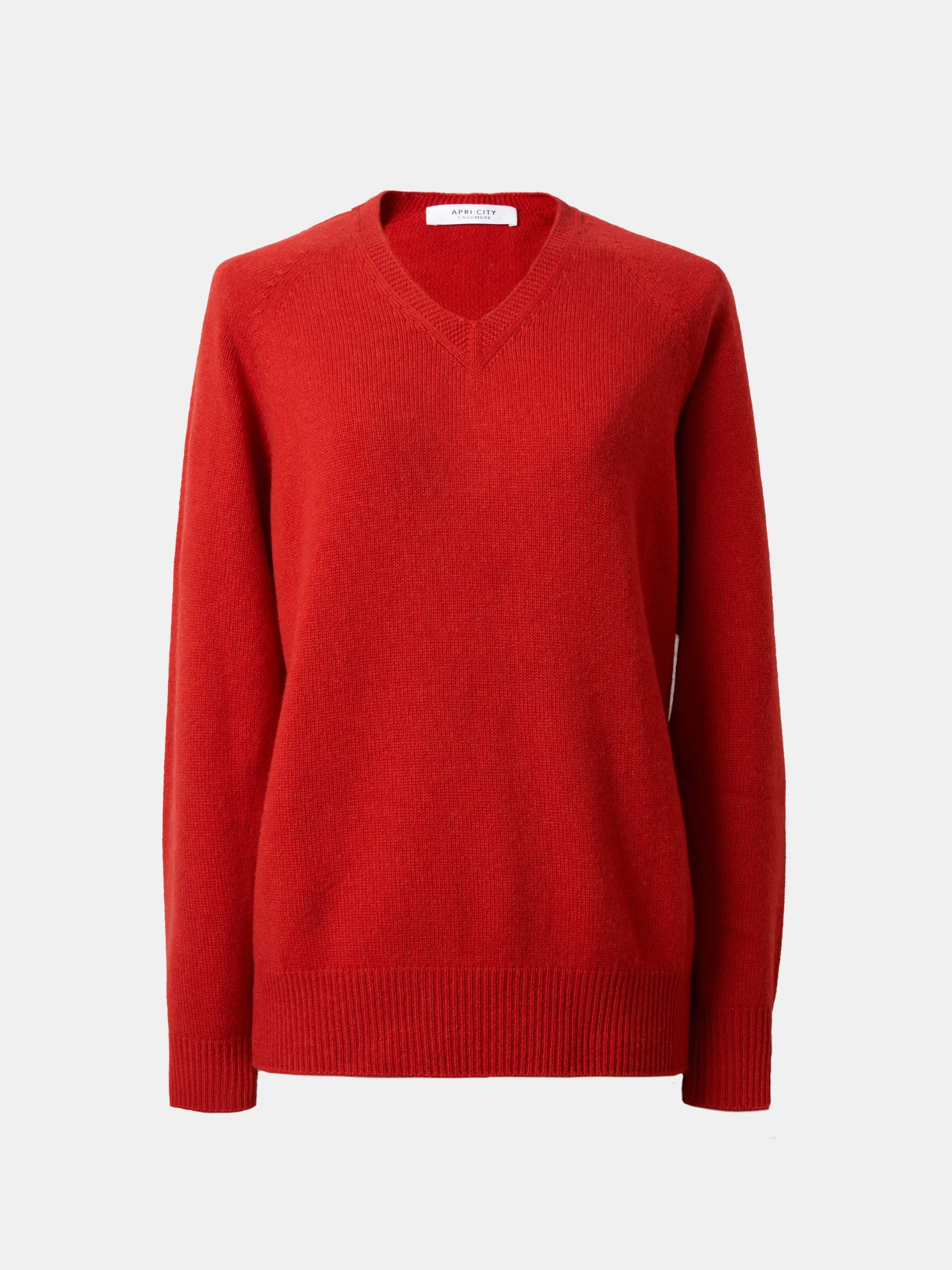 Essential Cashmere V-Red