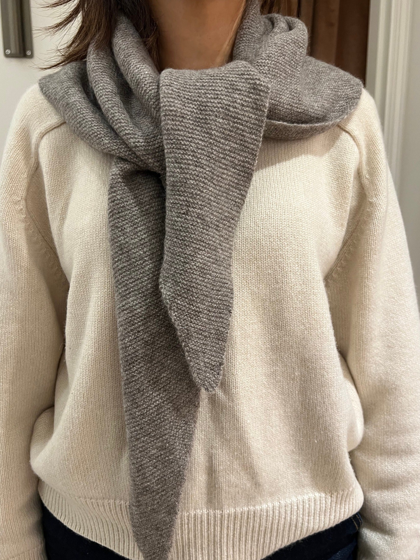 Yak Down Triangle Scarf