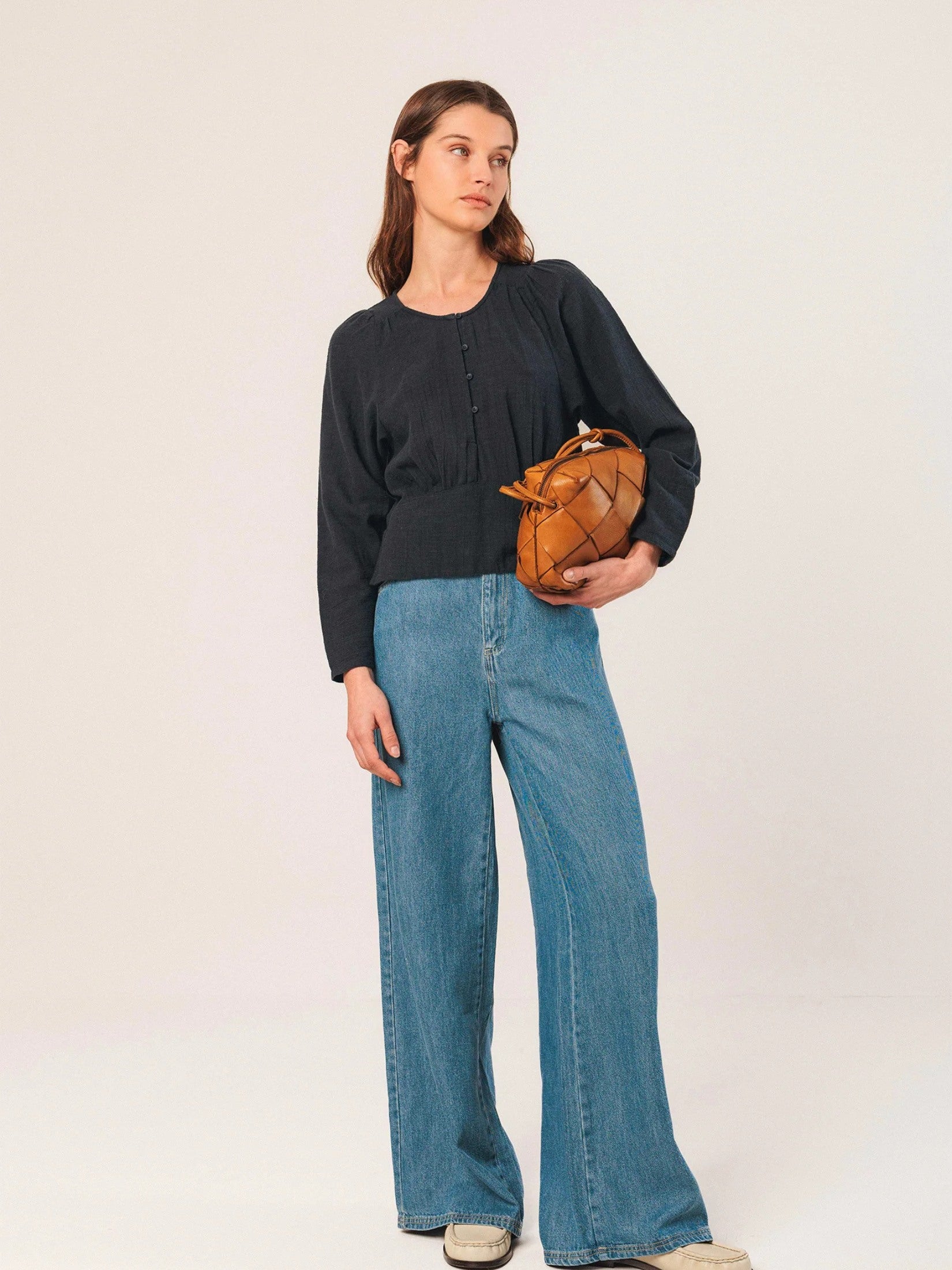 Crepe Cotton Blouse