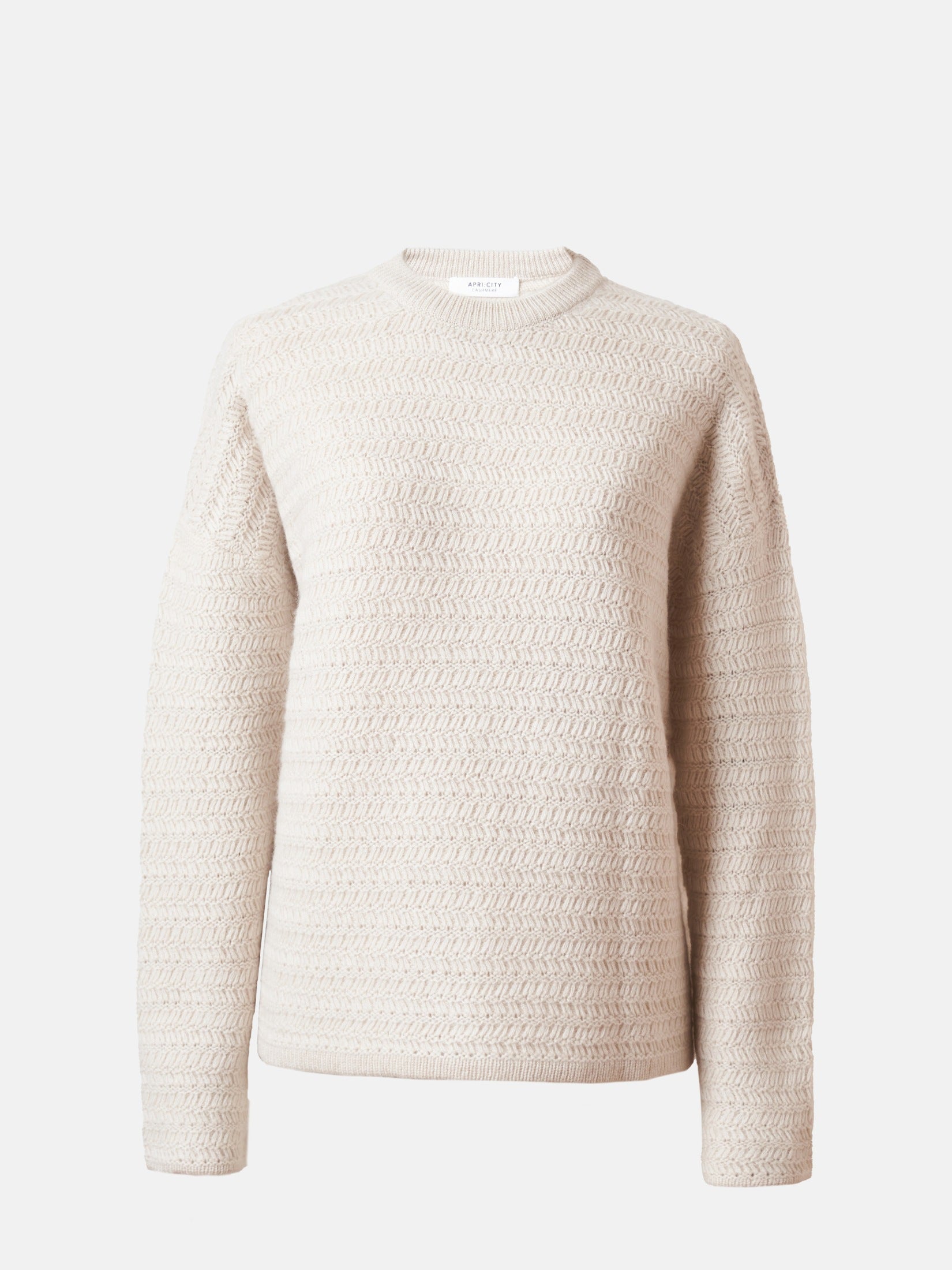 Running Stitch Cashmere Sweater