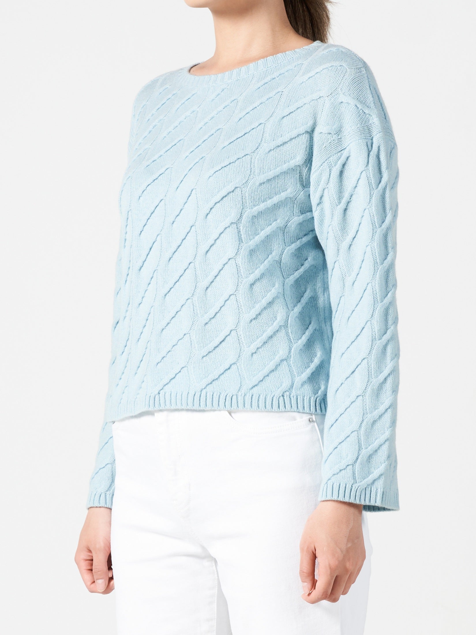 Twist Stitch Cashmere Sweater