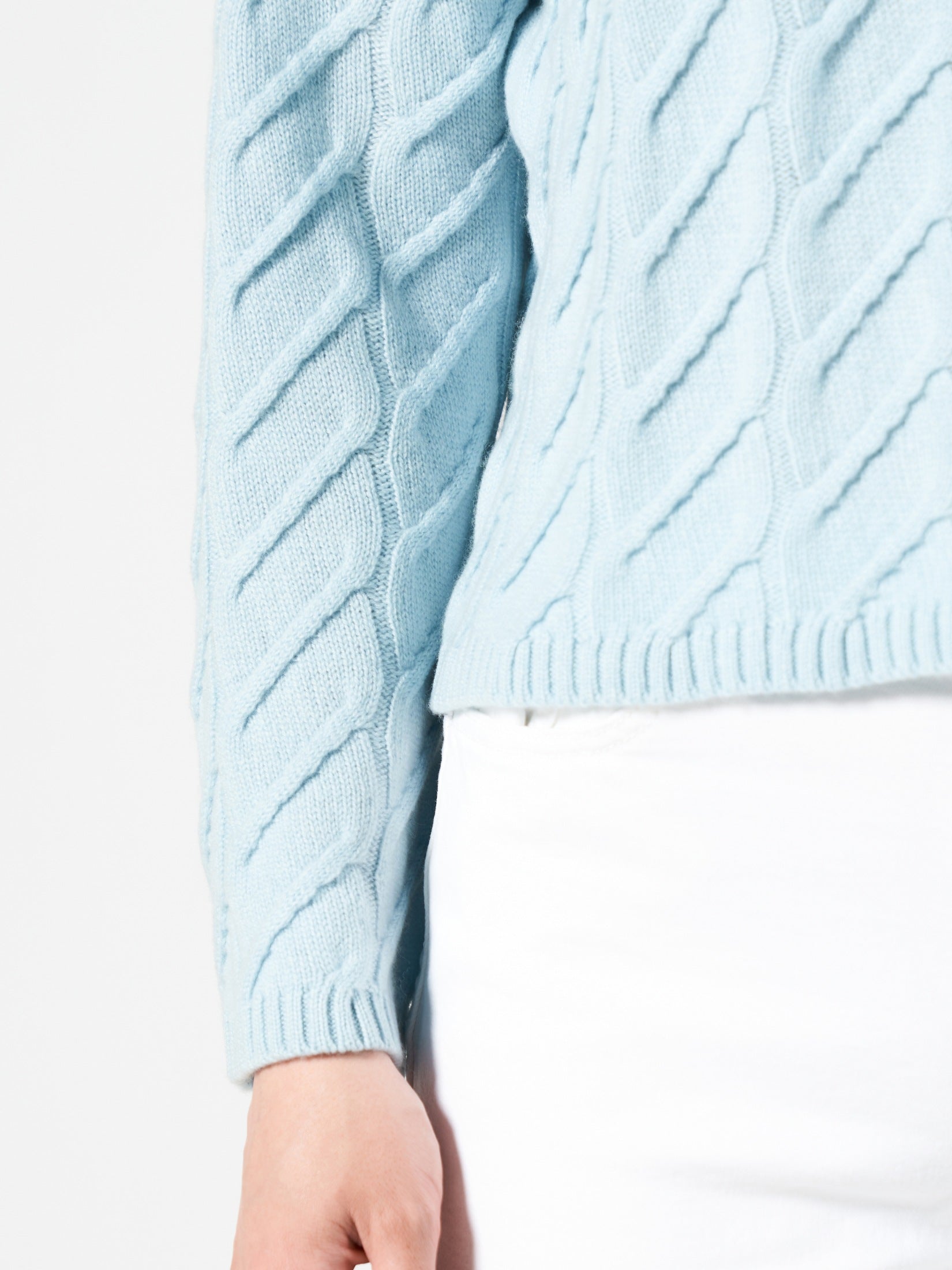 Twist Stitch Cashmere Sweater