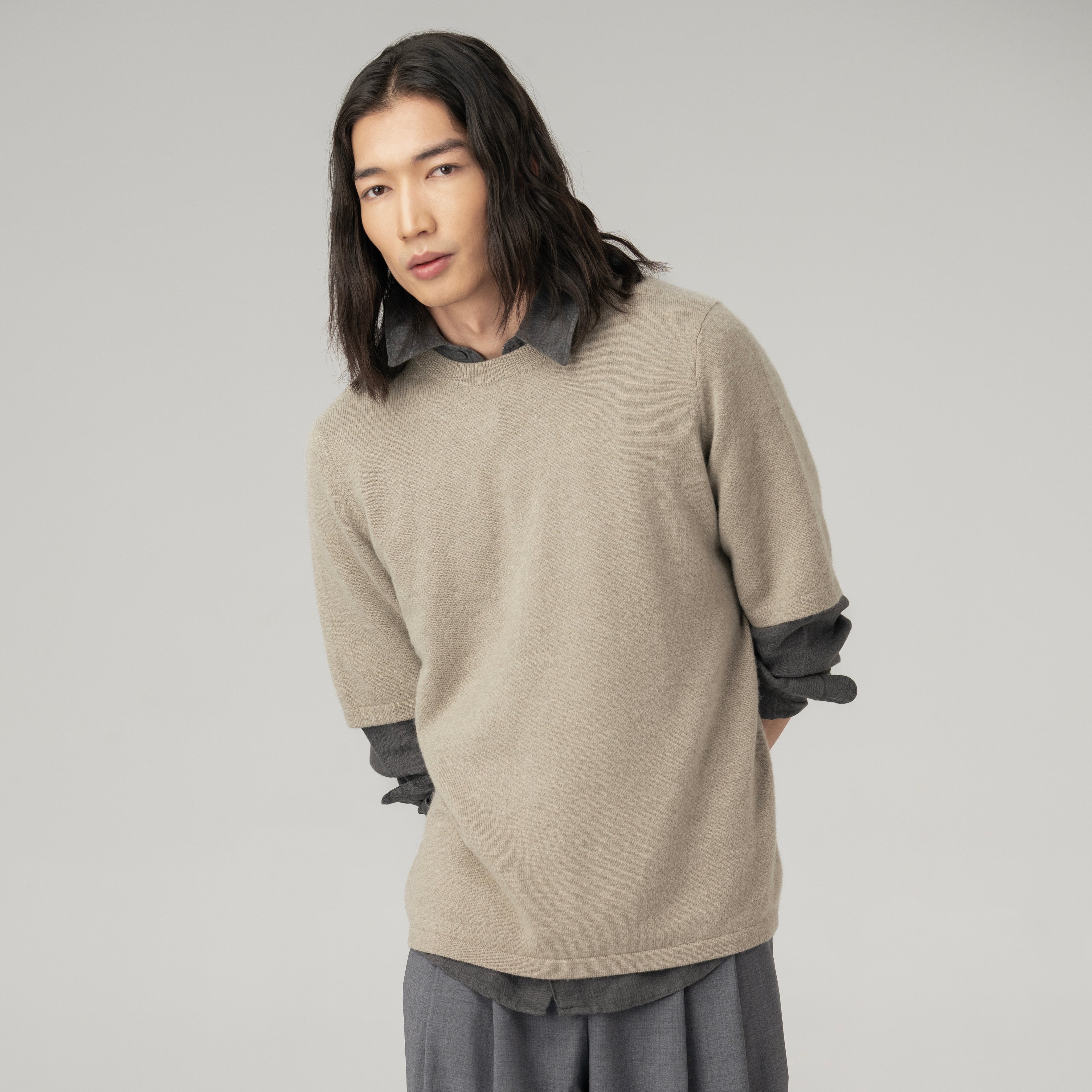 Boxy Cashmere T-Shirt