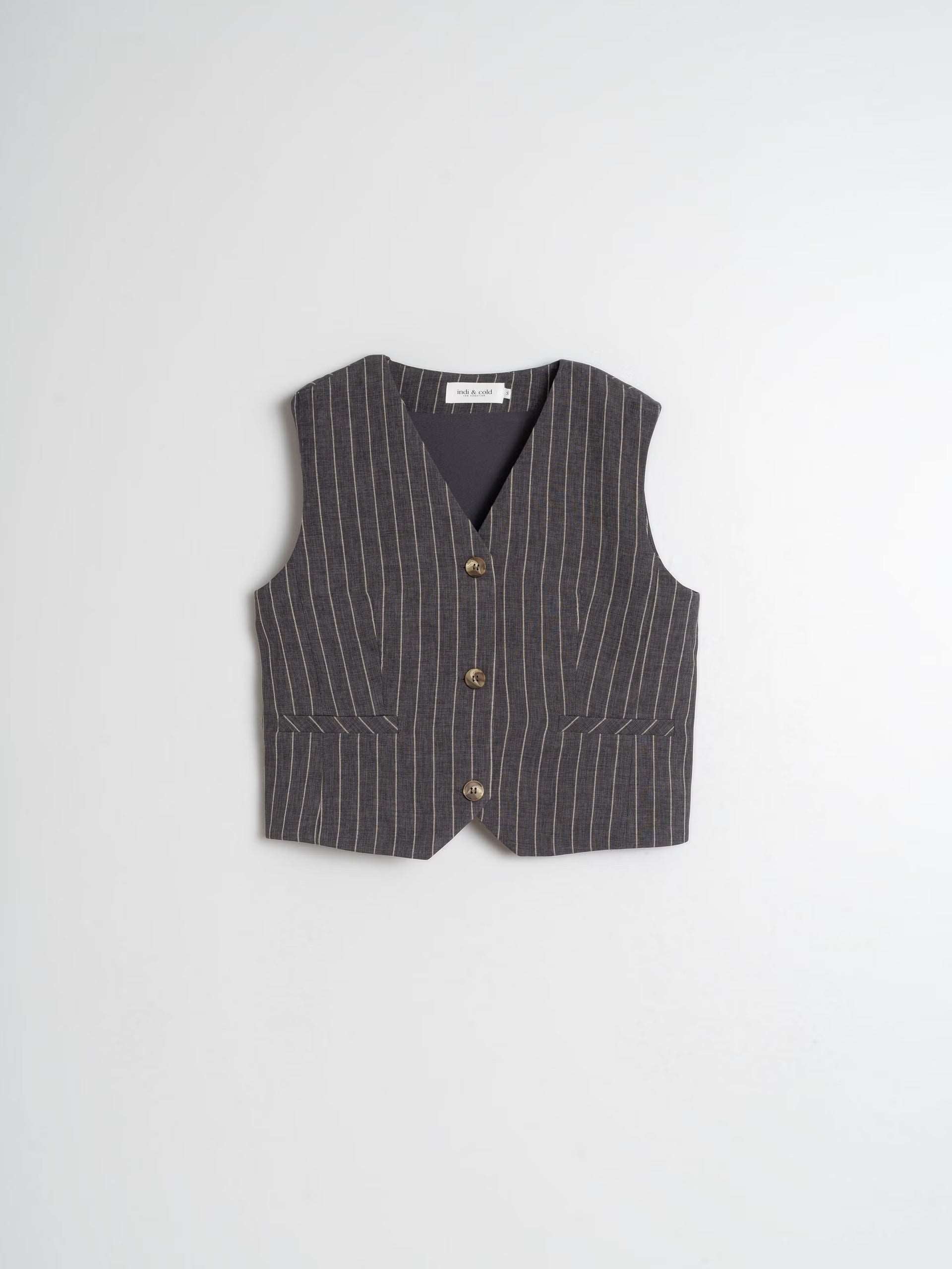 Tailored vest