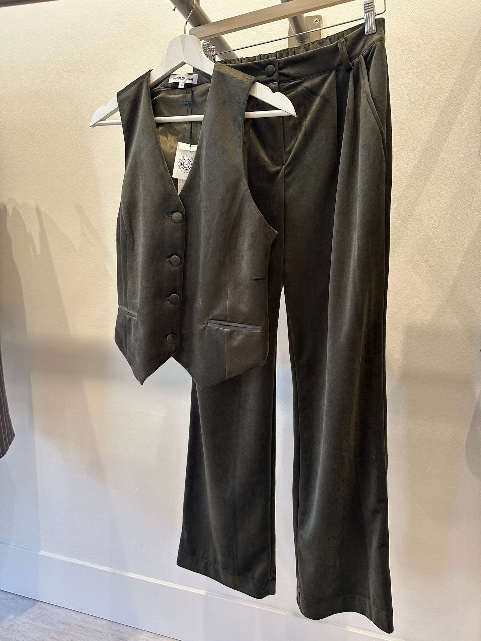 Velour pants