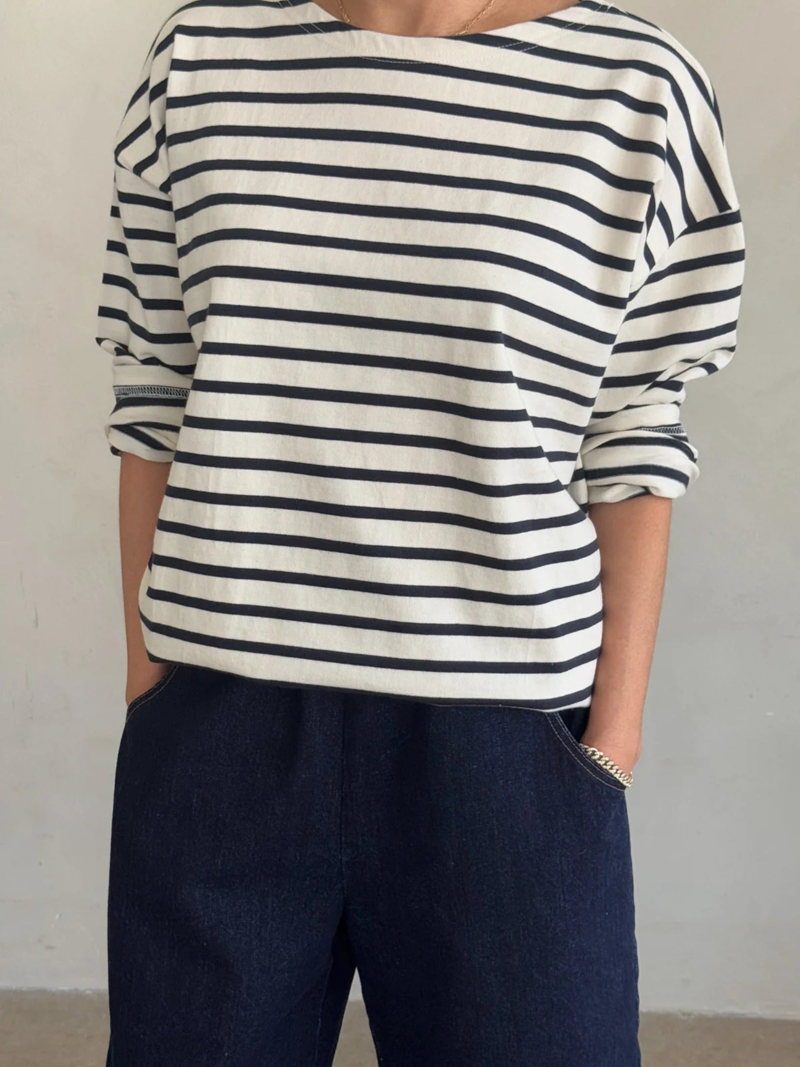Marseille Boat Neck Top