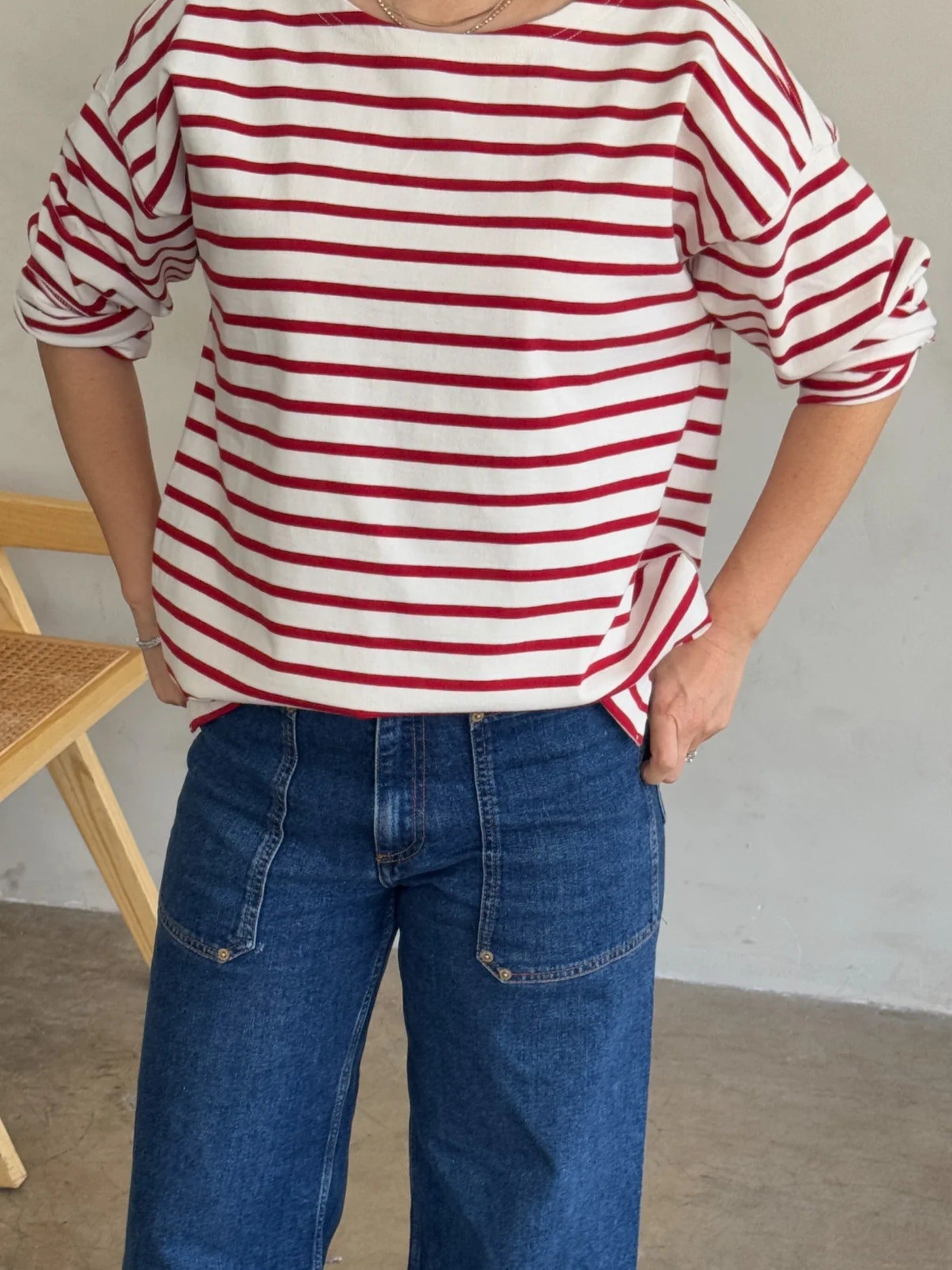 Marseille Boat Neck Top