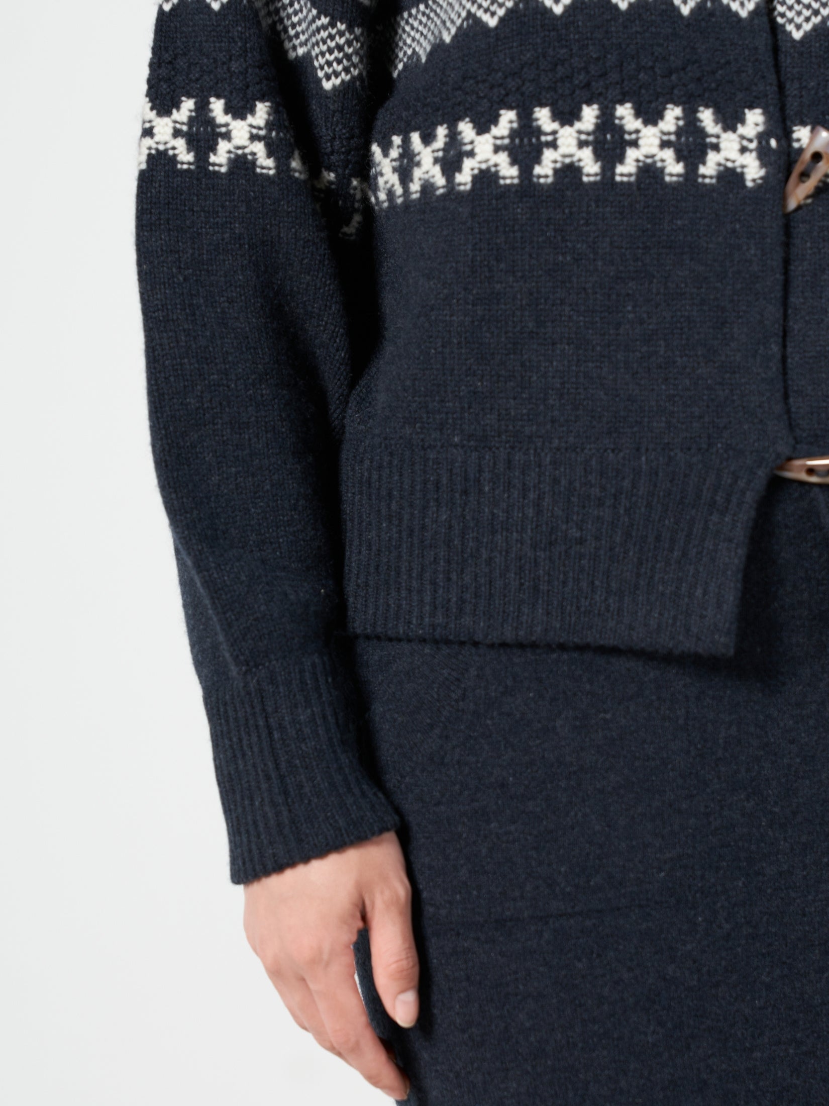 Fair Isle Cashmere Cardigan