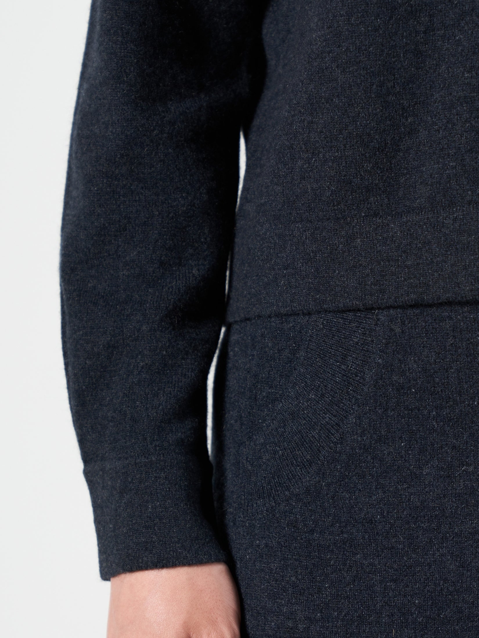 Cashmere Polo Cardigan