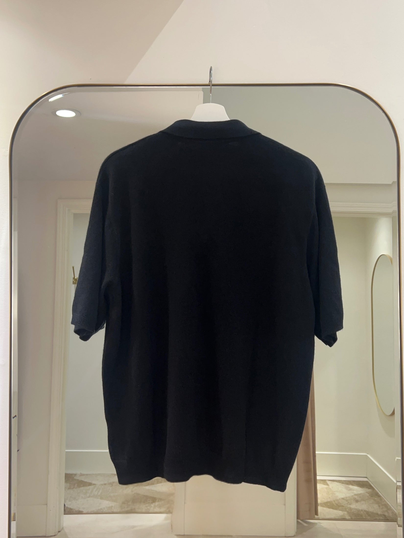 Cashmere Short Sleeve Polo