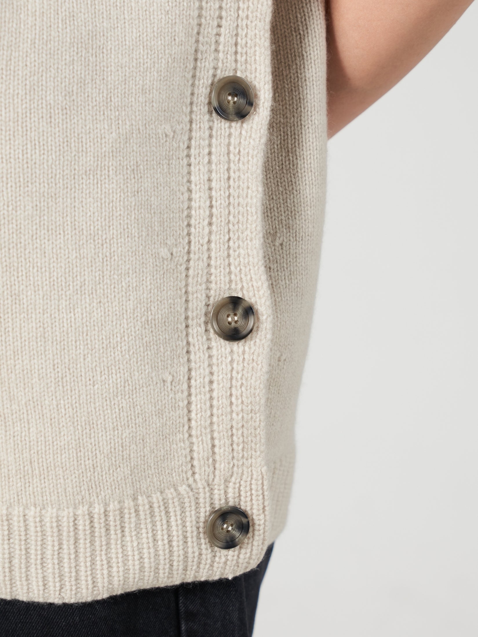 Cashmere Poncho Vest