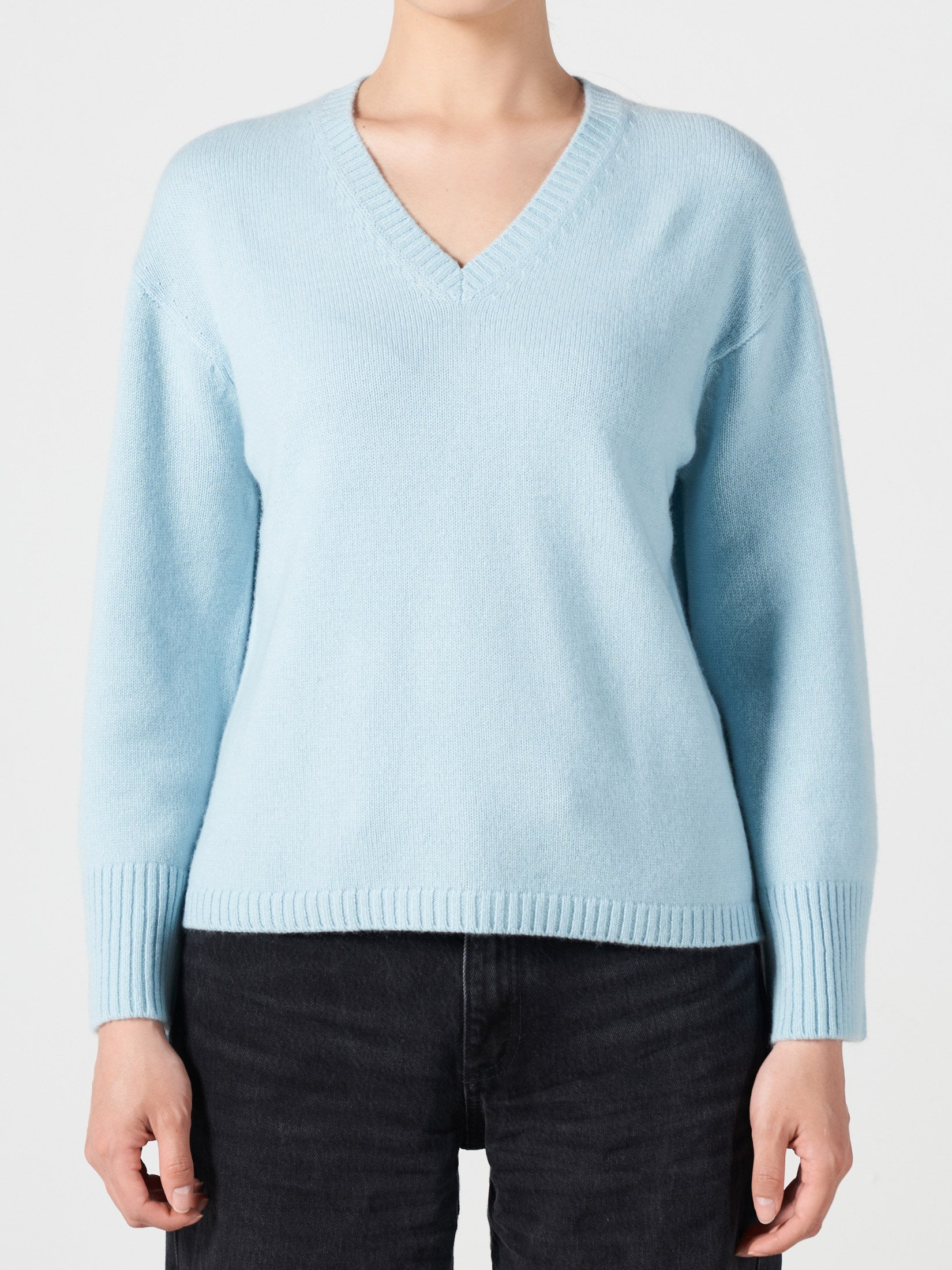 V-neck Cashmere Sweater