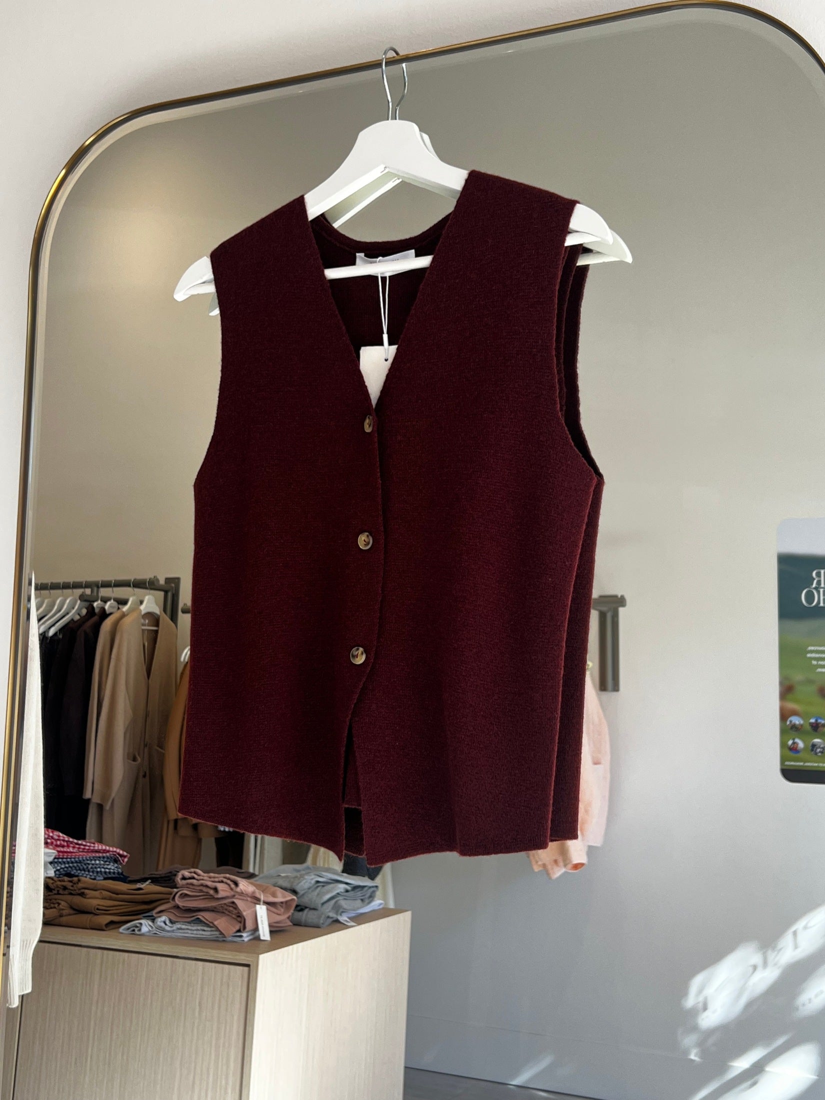 Tailored Cashmere Vest