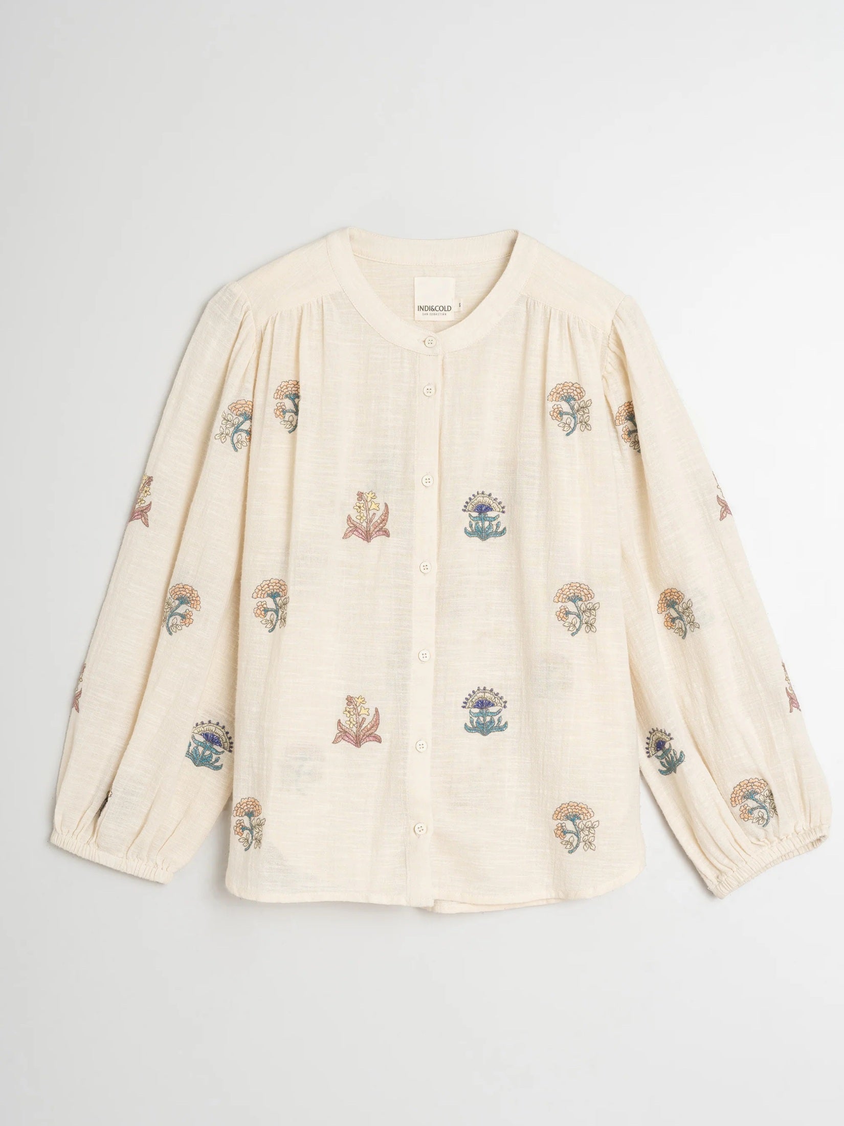 Color Embroidered Shirt