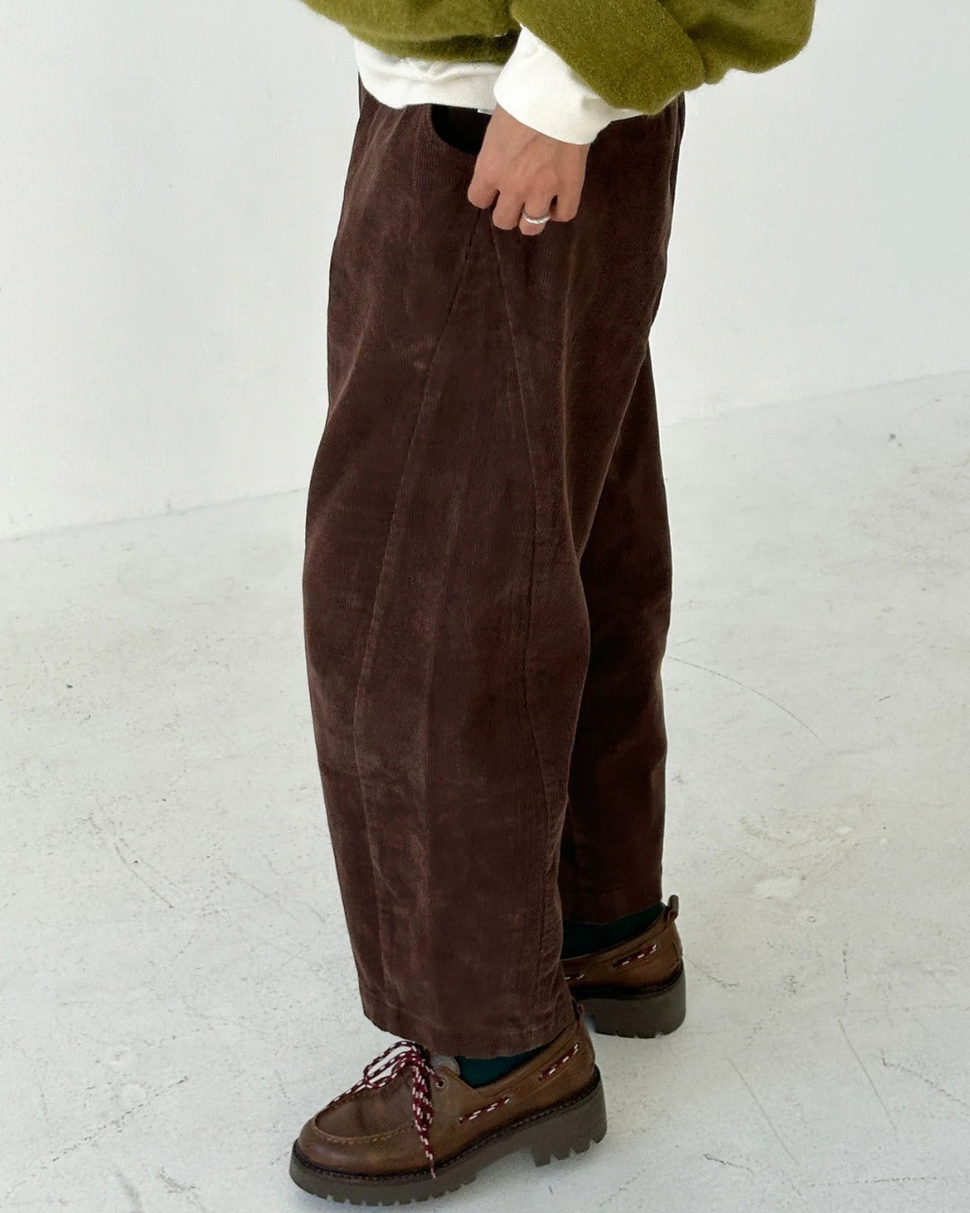 Corduroy Arc Pants