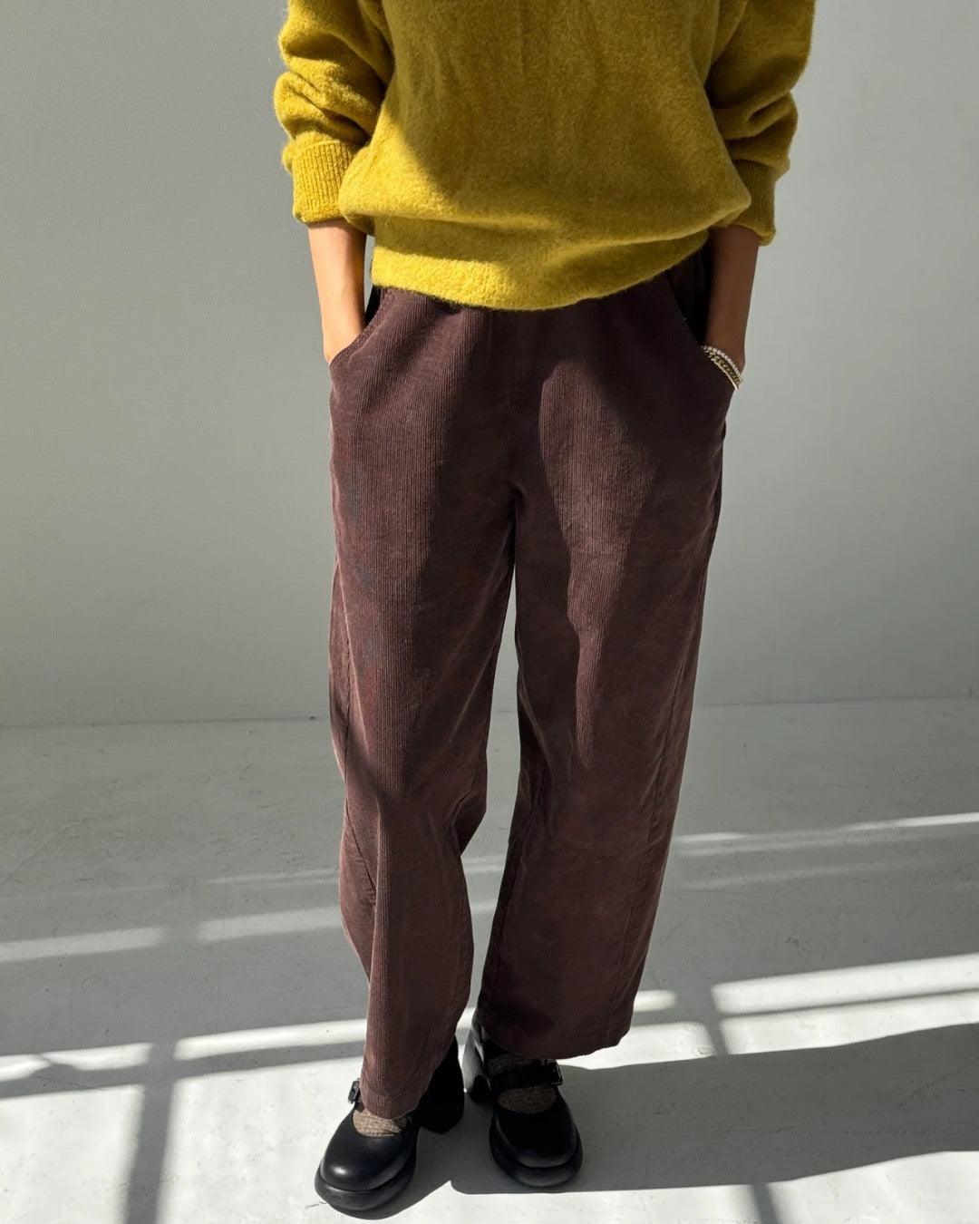 Corduroy Arc Pants