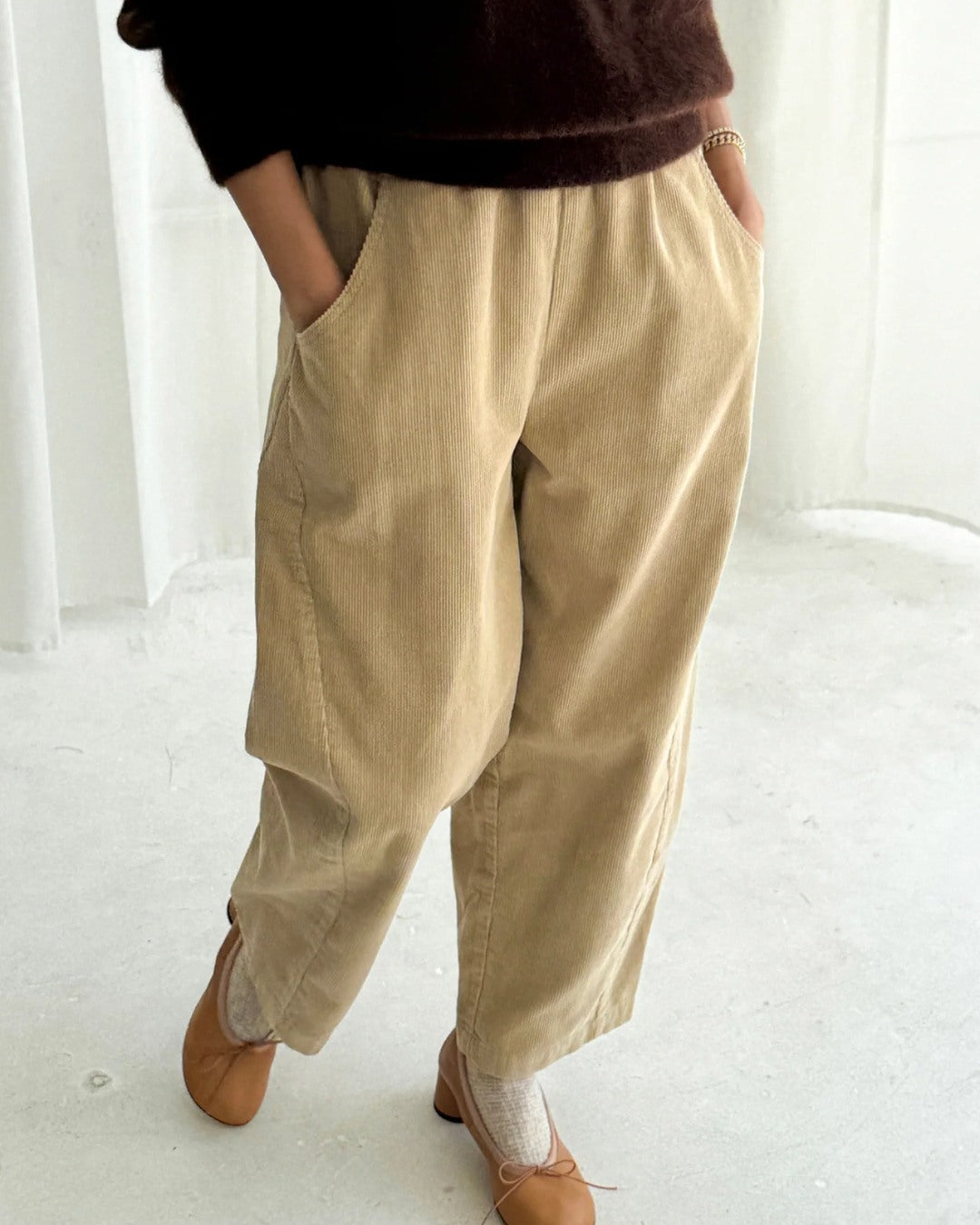Corduroy Arc Pants
