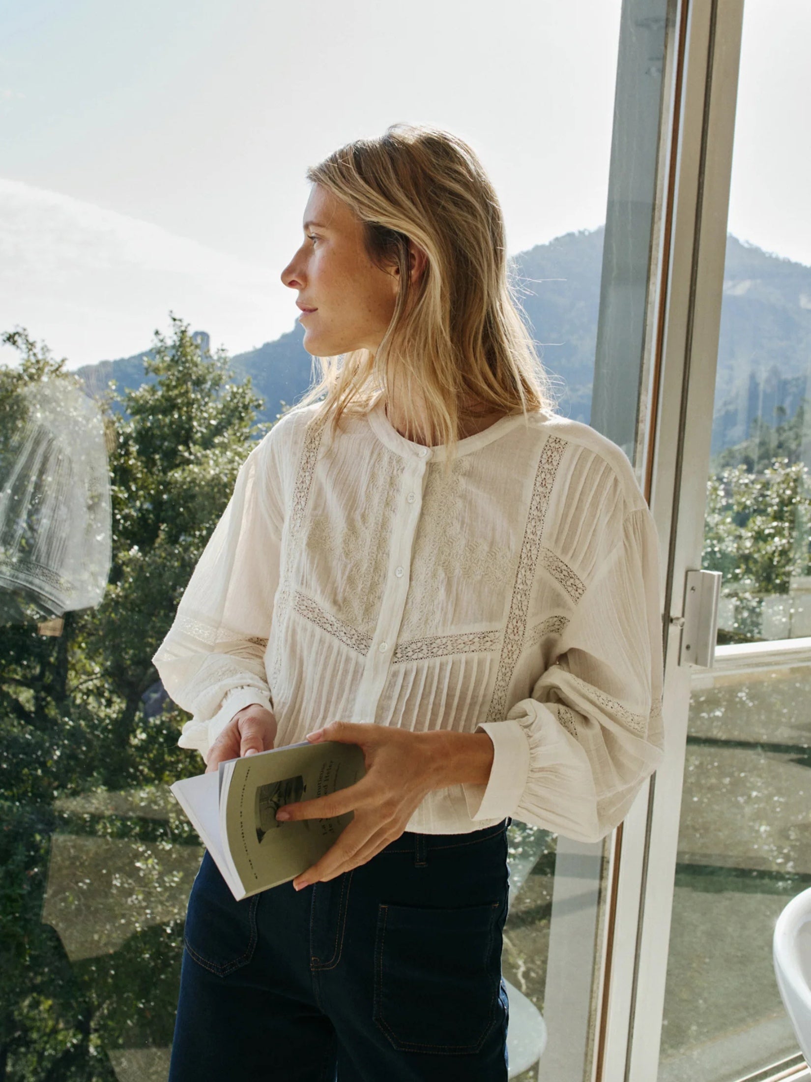 Ethnic Embroidered Shirt