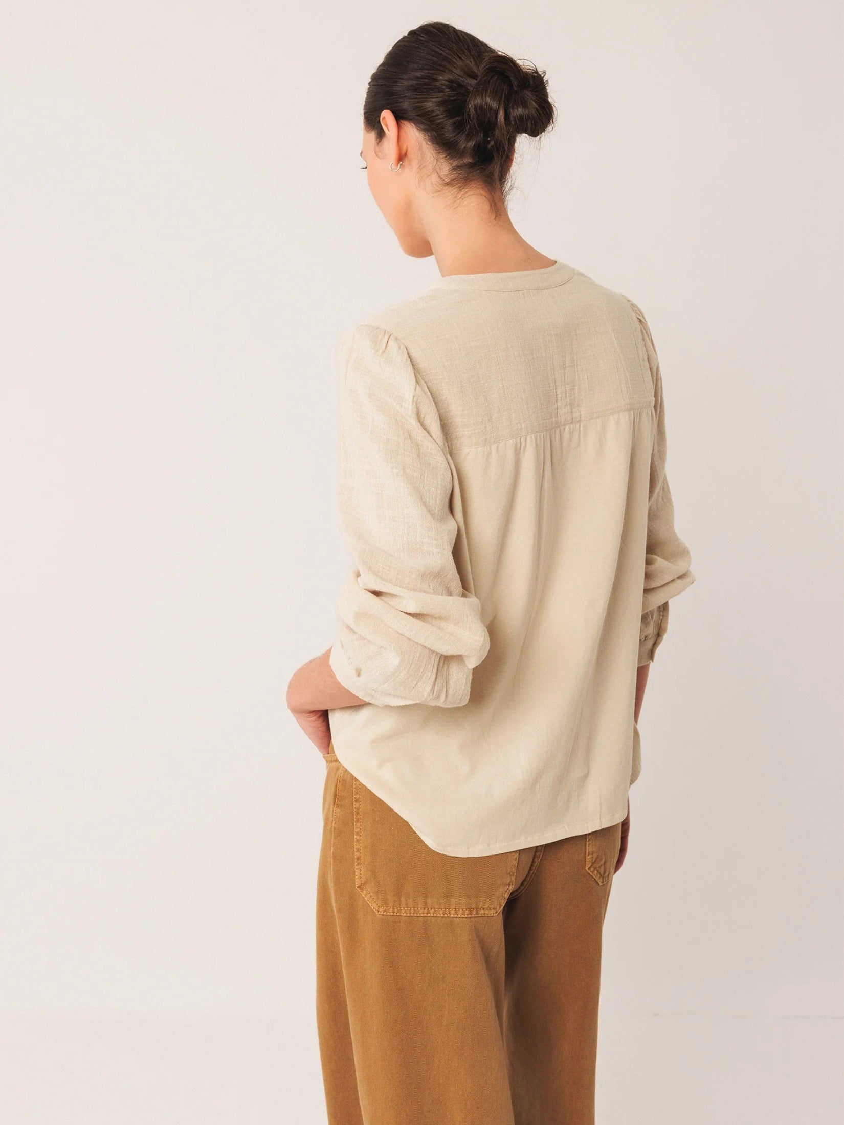 Combined Embroidered Shirt