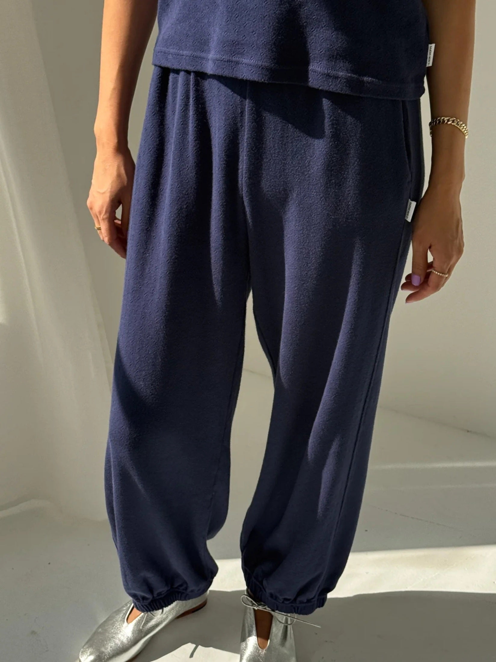 Pointelle Balloon Pants