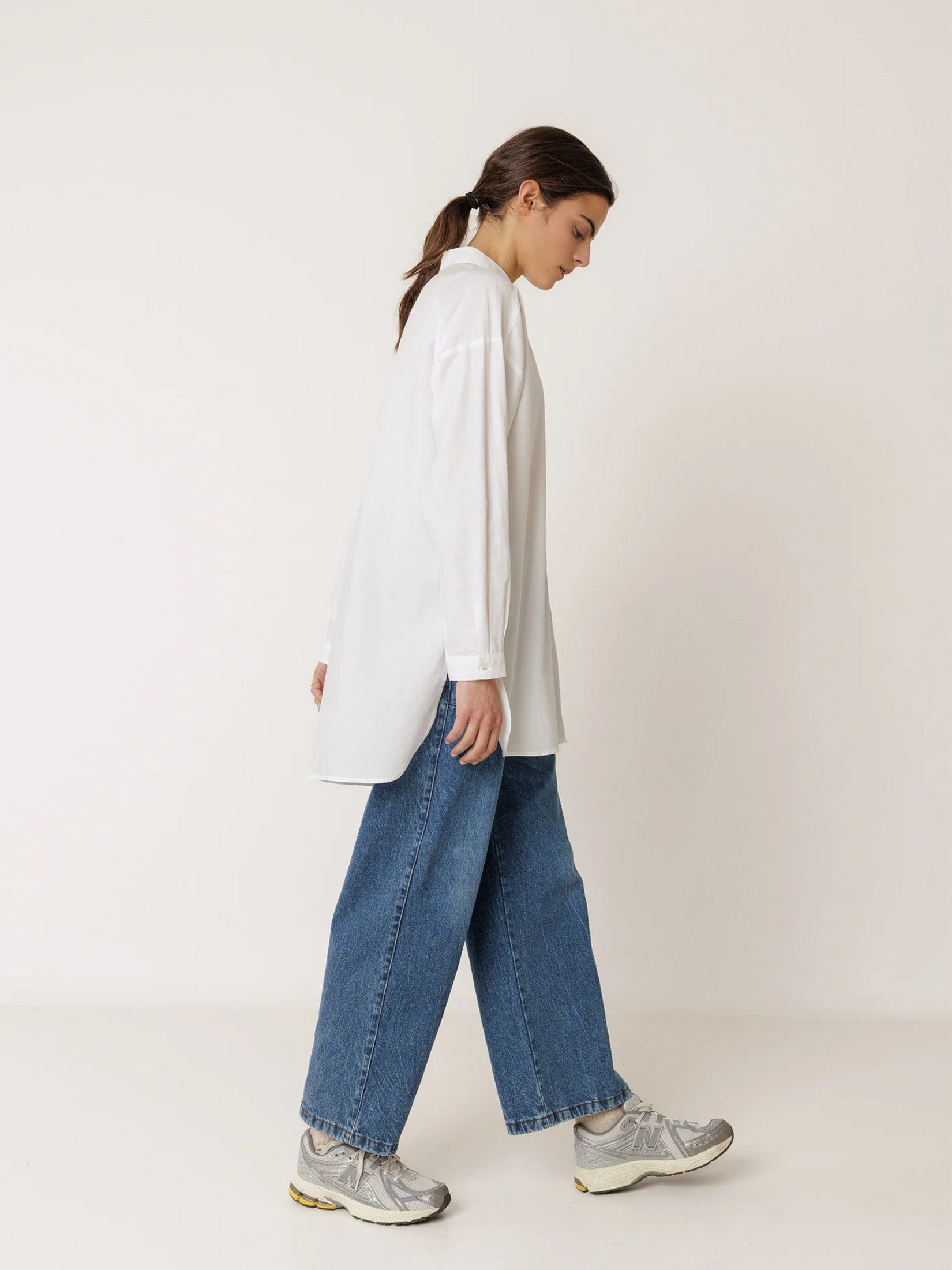 Long Poplin Shirt