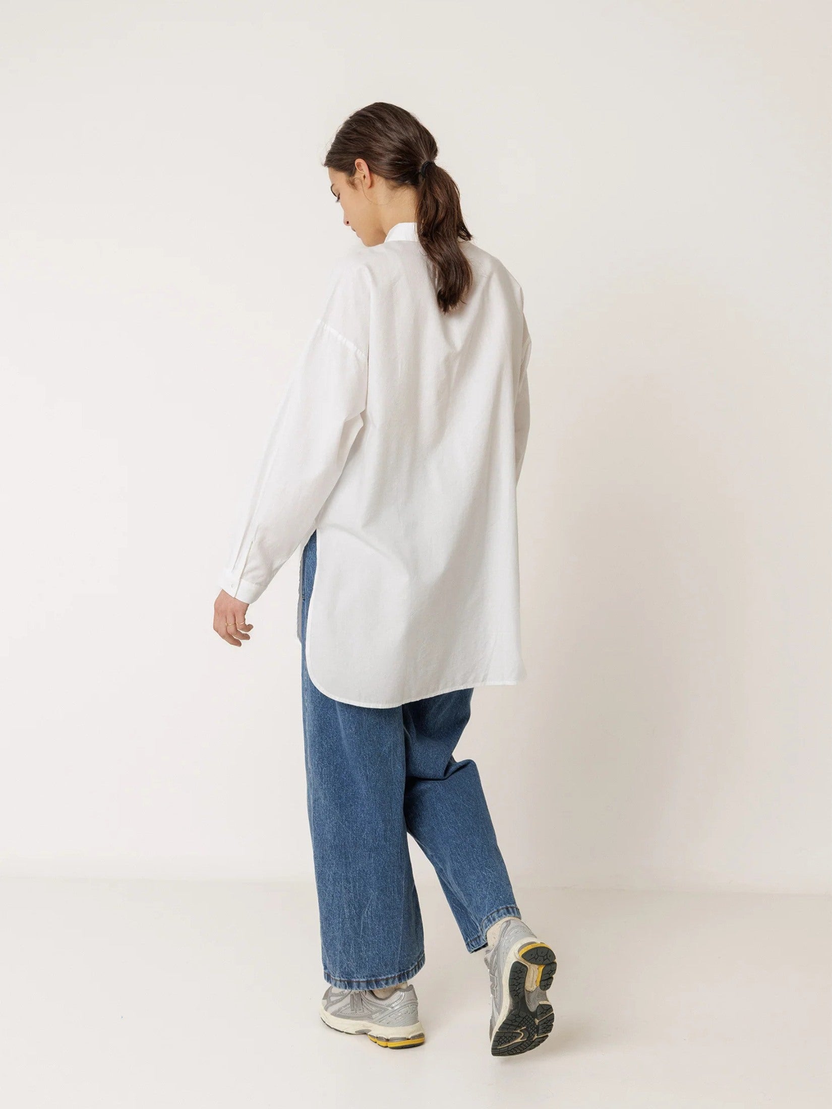 Long Poplin Shirt