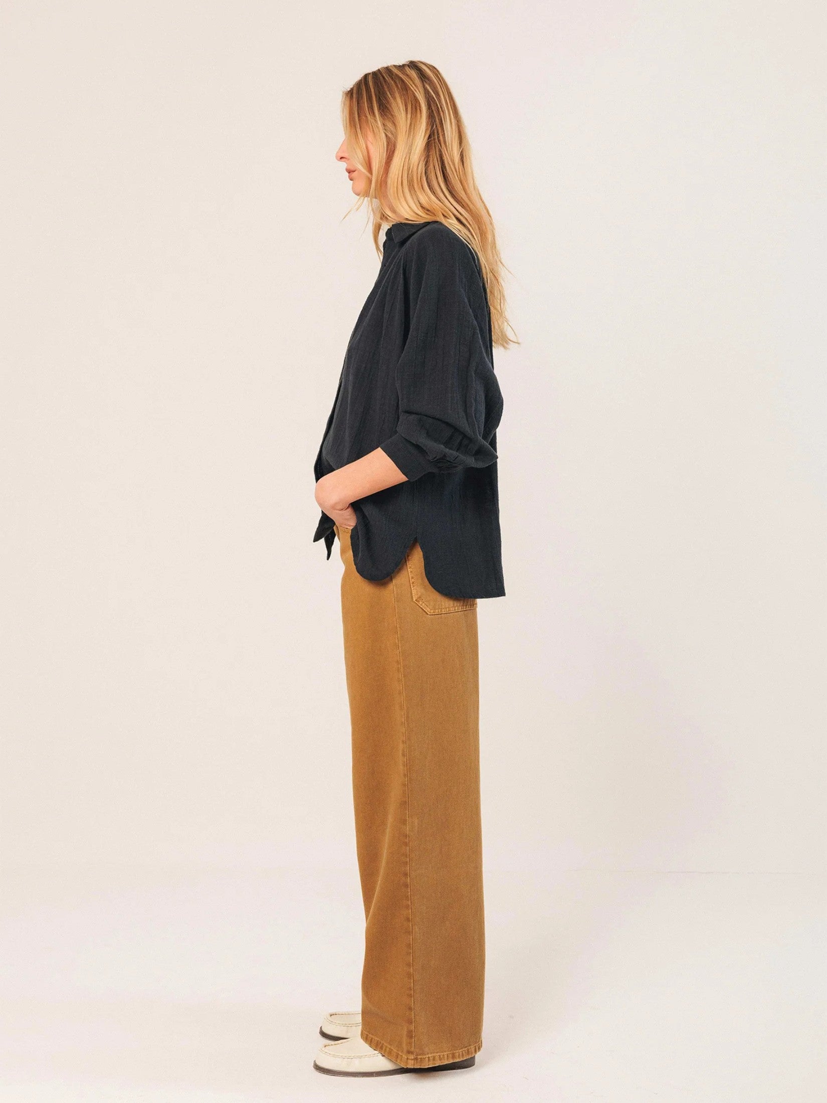 Crepe Cotton Shirt
