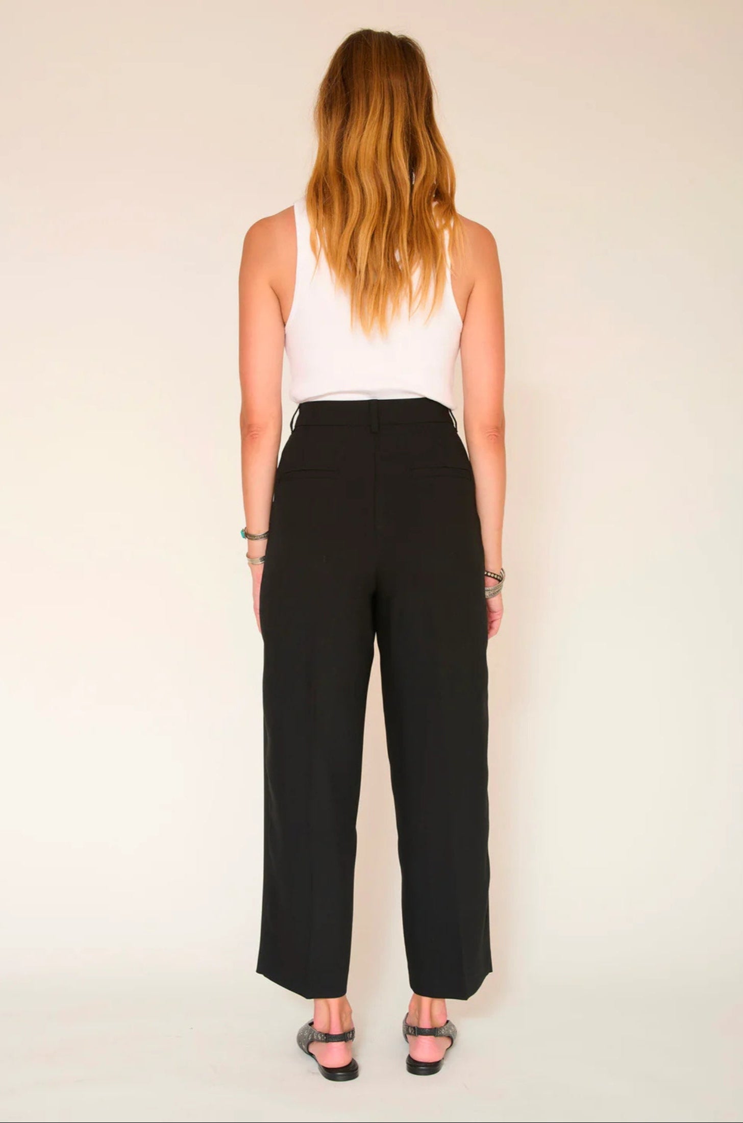 Easy black pants-Paroche