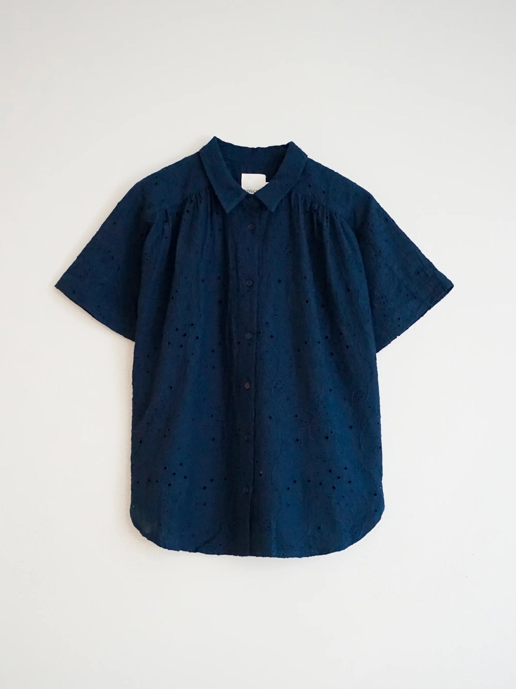 Short Sleeve Embroidery Shirt