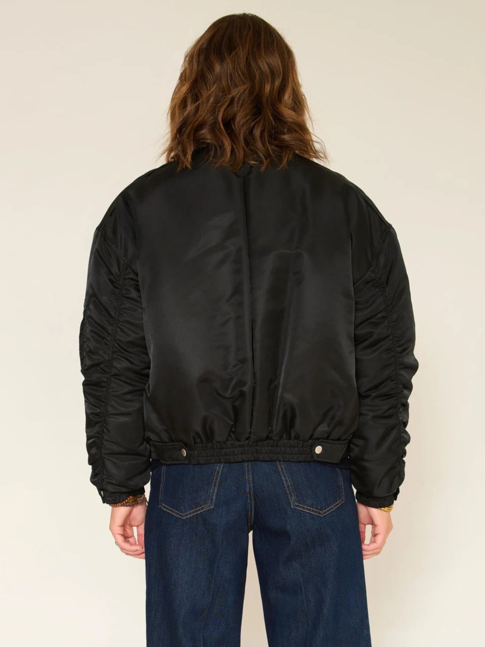 Bomber jacket-Madera