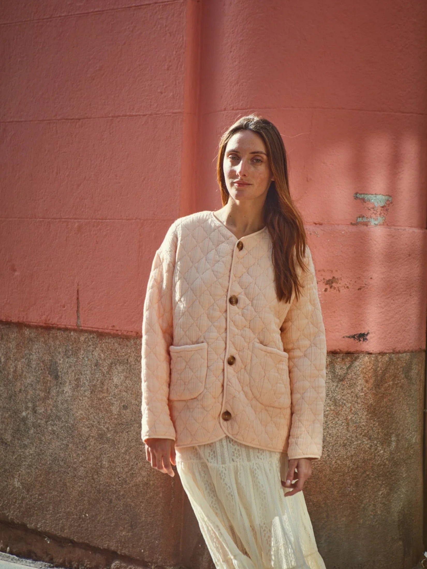 Millet Cotton Quilted Jacket