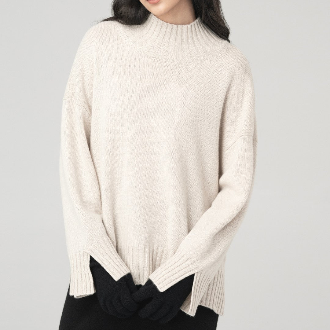 Cashmere Mock neck Sweater