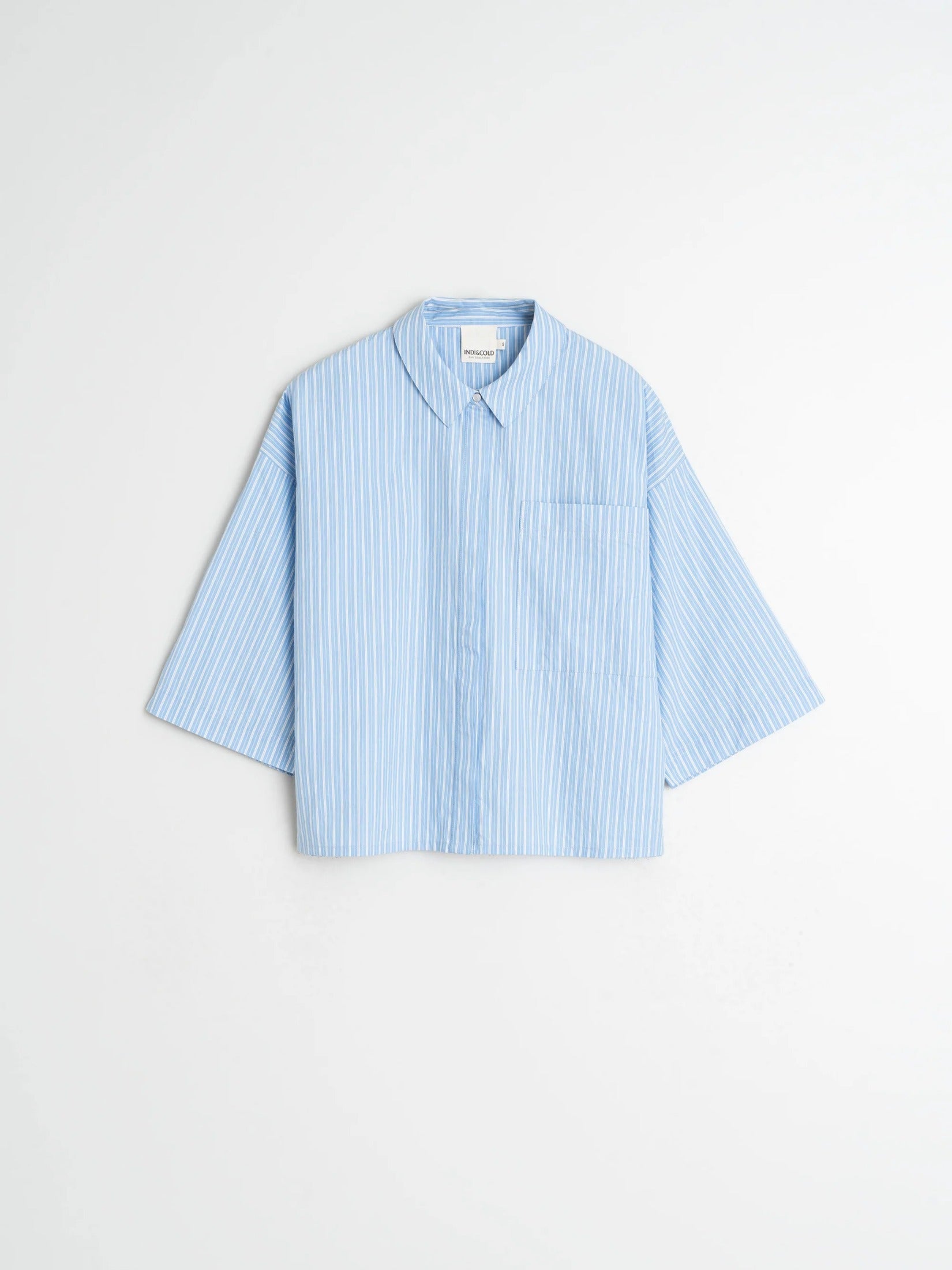 Boxy Striped Shirt