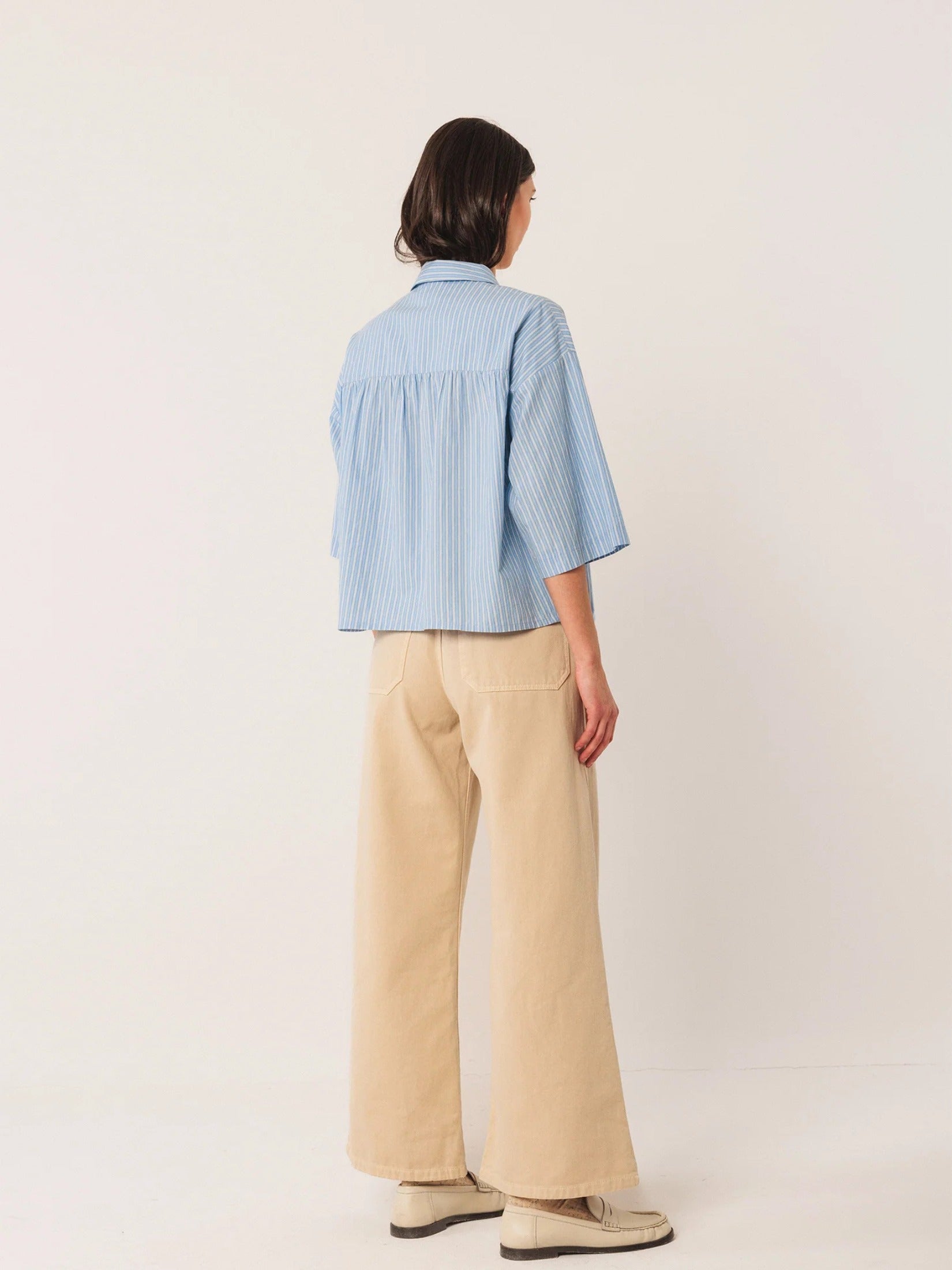Boxy Striped Shirt
