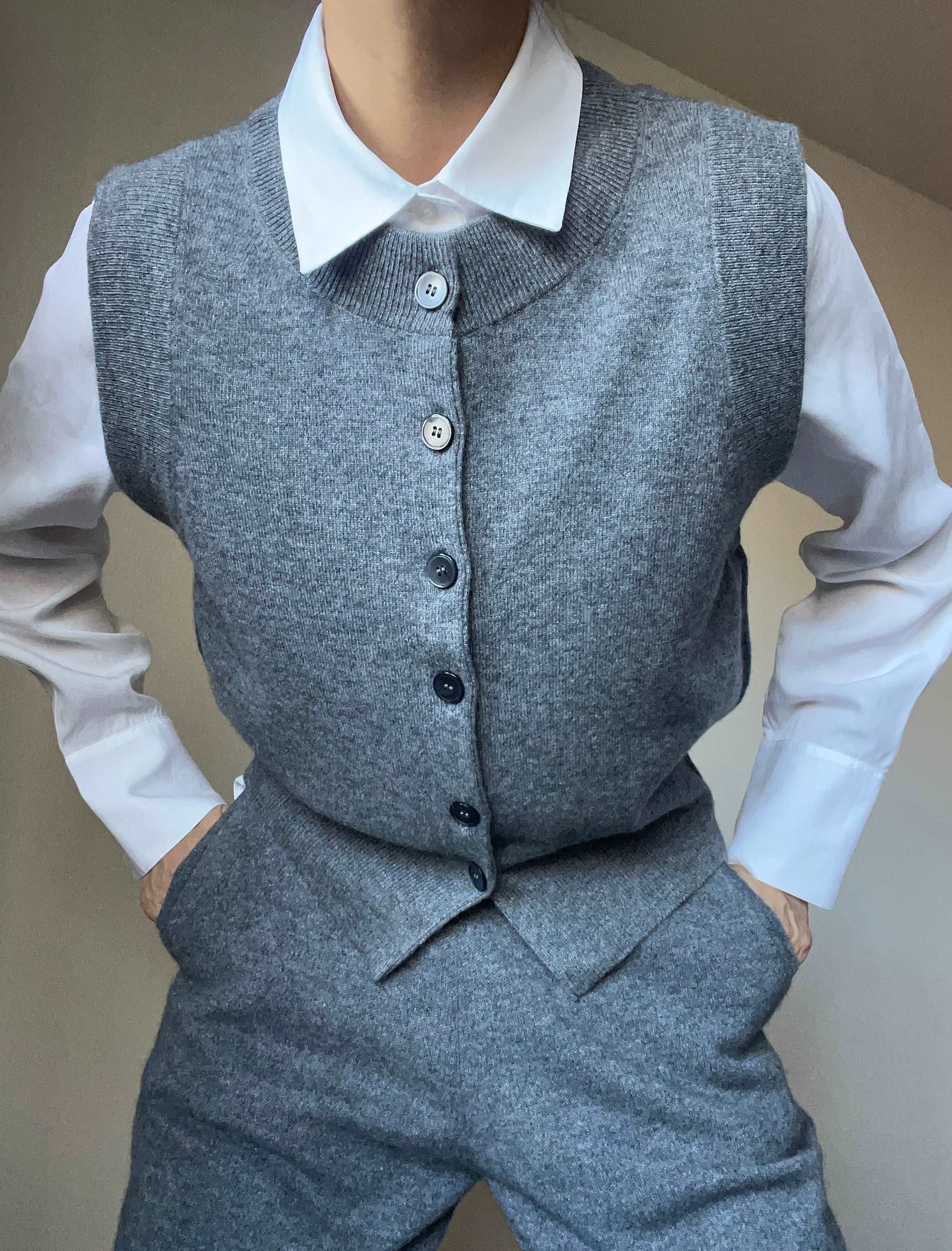 Cashmere Vest