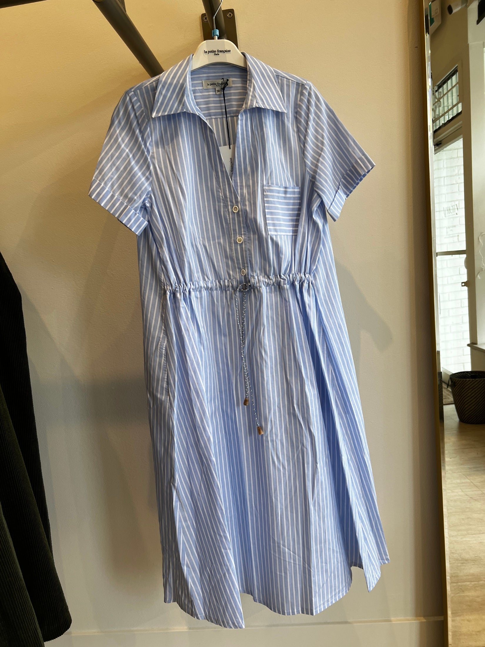 Cotton Stripe Dress