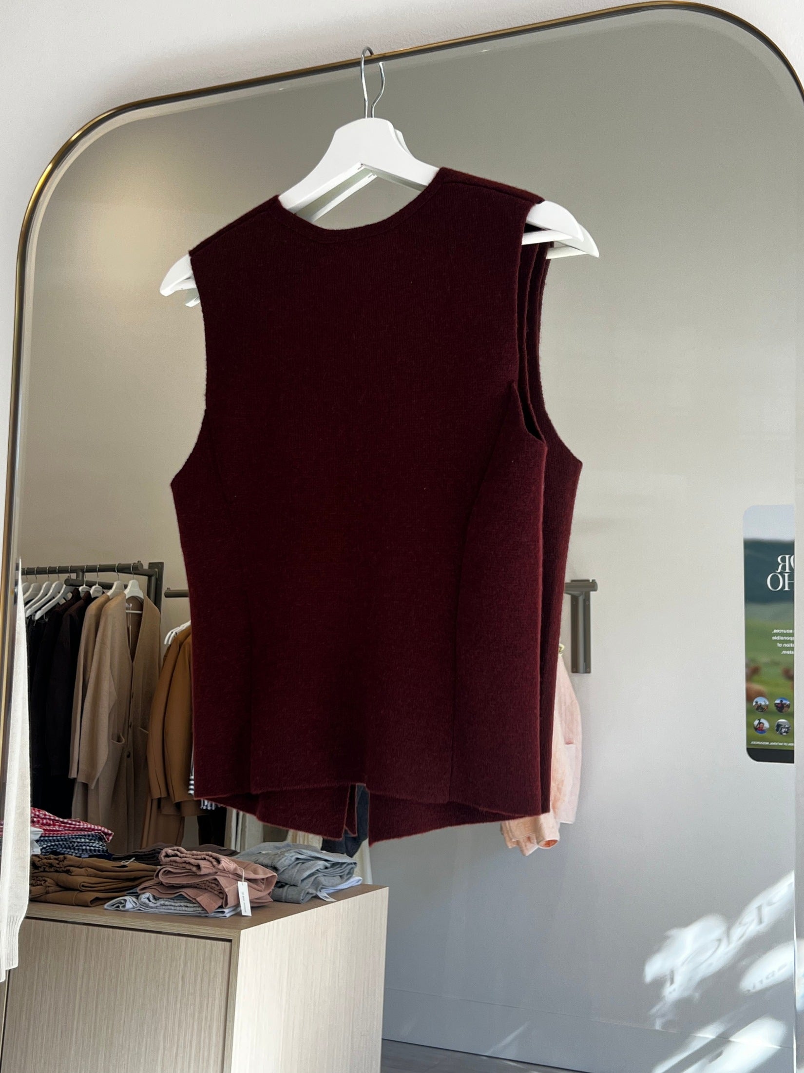 Tailored Cashmere Vest