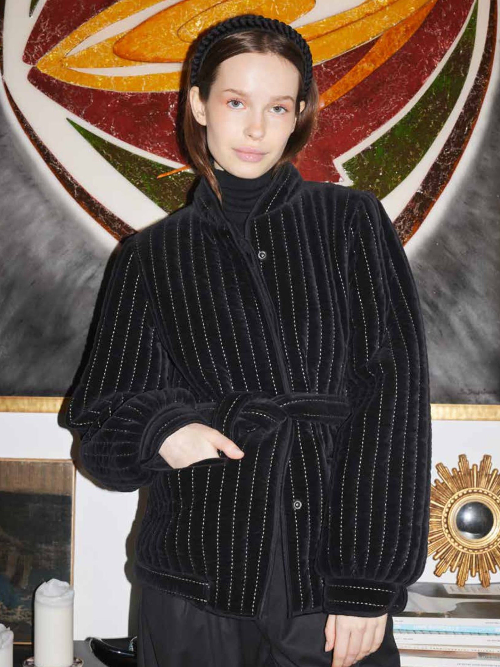Velour Jacket