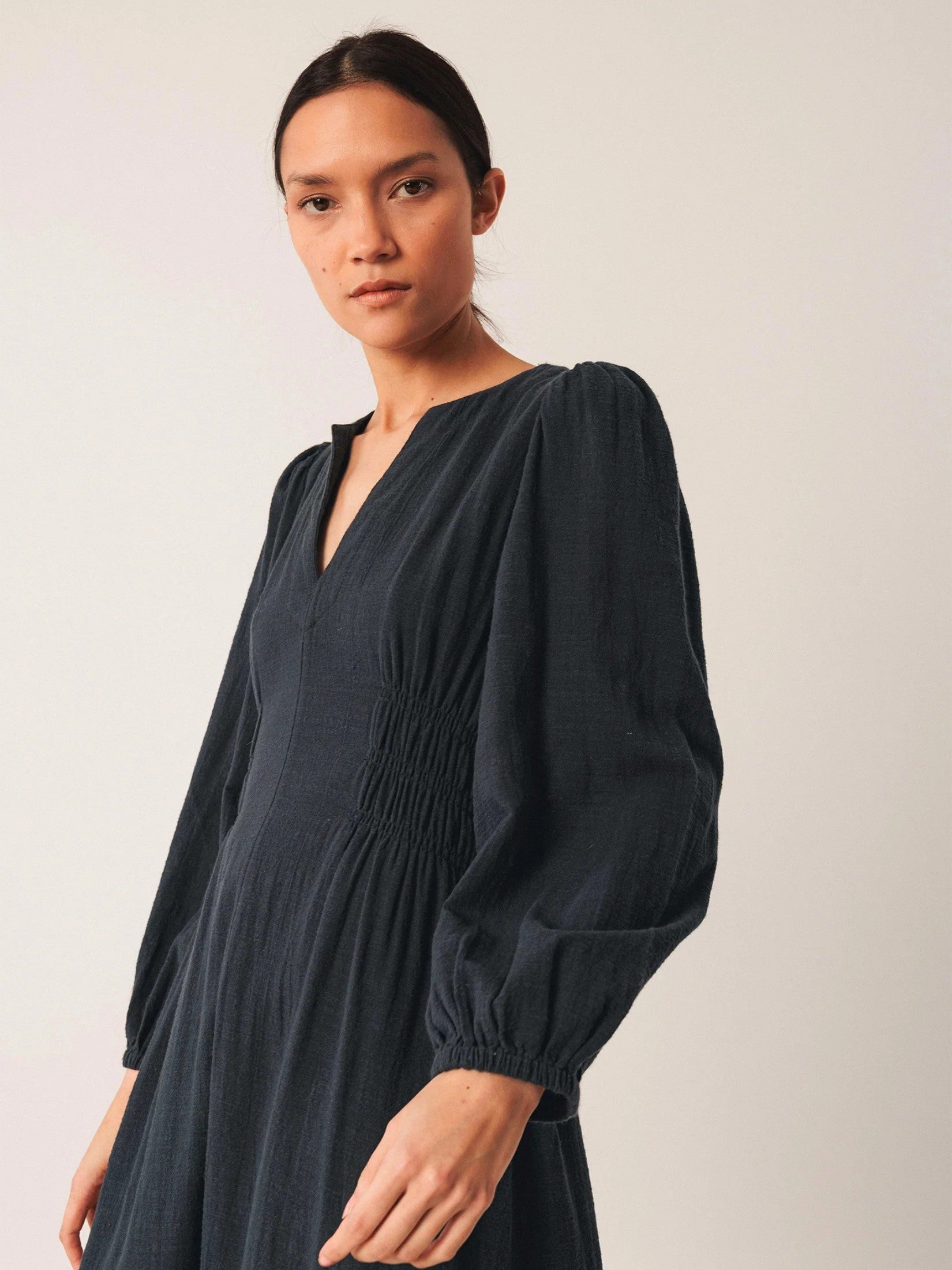 Crepe Cotton Dress