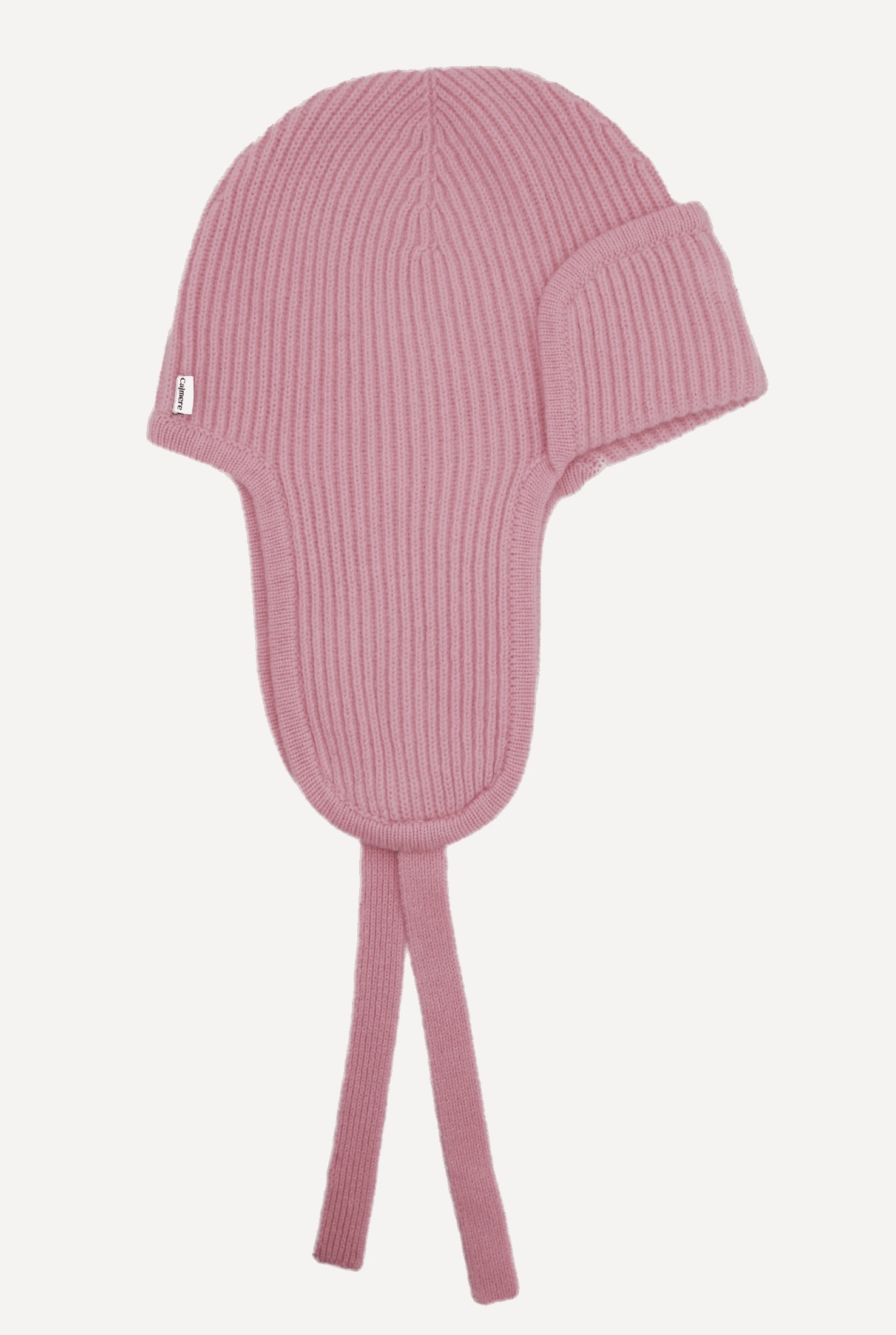 Pink trapper hat