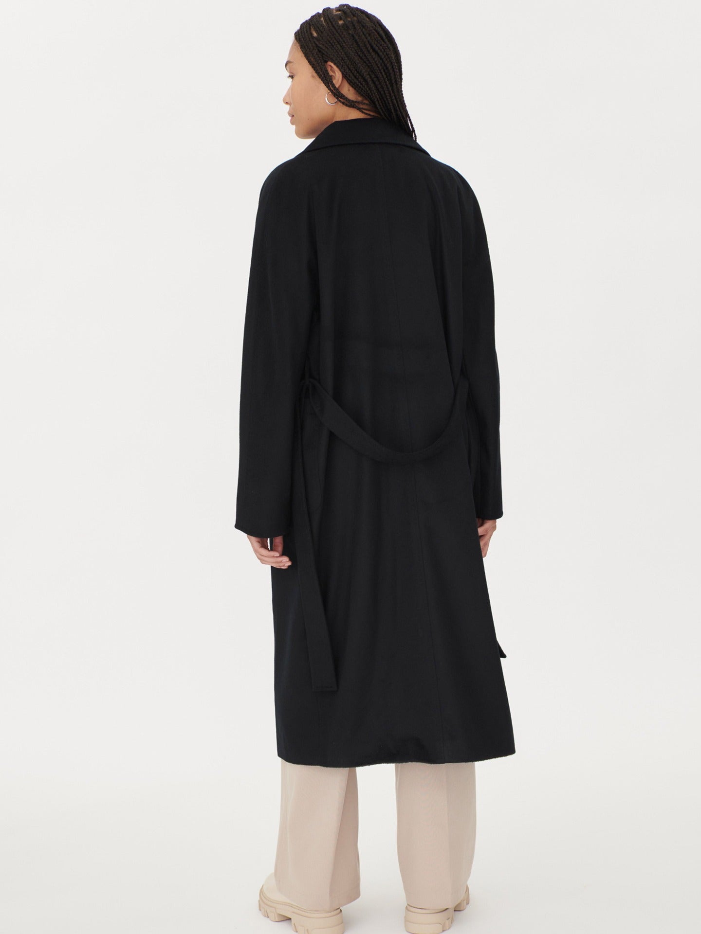 Cashmere Belted Coat